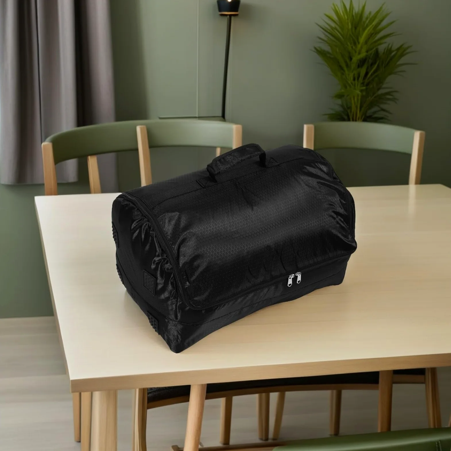 Custodia per Altoparlanti Ex, Borsa Portatile Leggera con Doppie Cinghie Imbottite, Zaino Protettivo Resistente per Uso Outdoor e Trasporto Audio Compatto