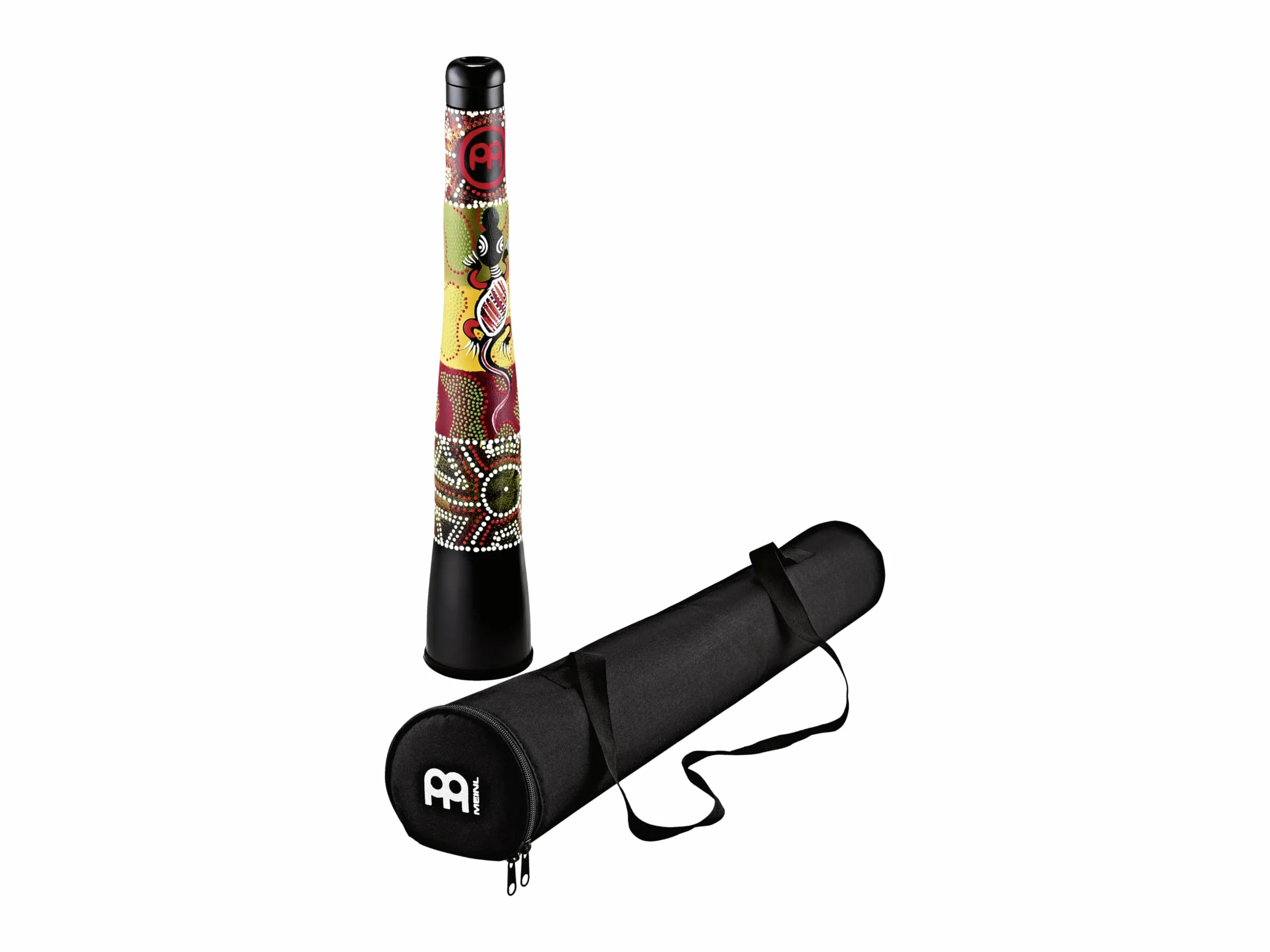 Meinl Percussion - Didgeridoo da viaggio in materiale sintetico, 24"-50" + Custodia
