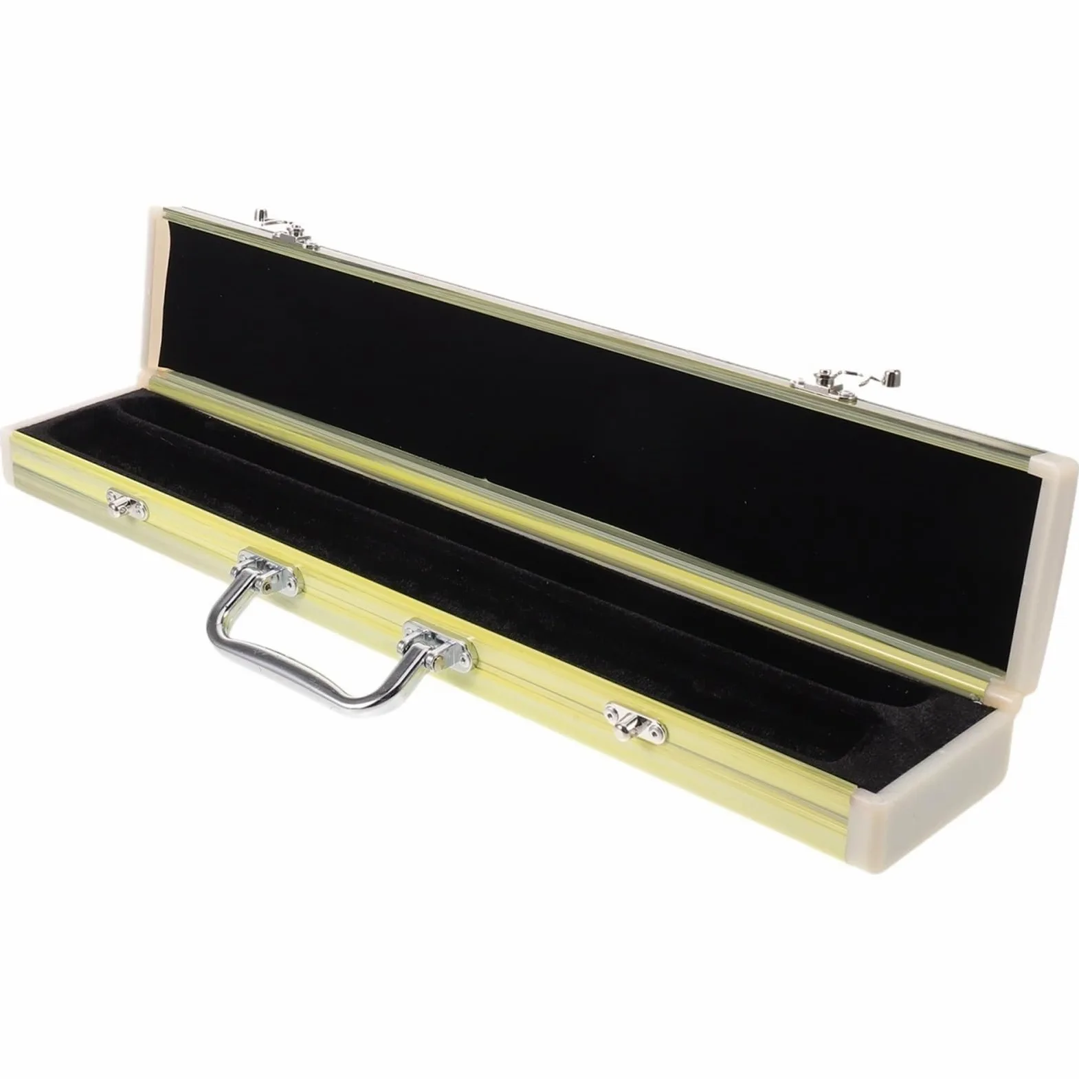 Custodia Per Flauto Traverso Custodia for Flauto, Guscio Rigido Con Manico | For flauti con accordatura in Do, Re, Mi, porta strumenti a 2 scomparti for aula e concerti