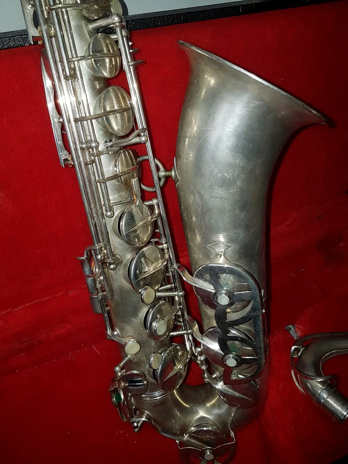 Sax tenore Rampone anni '50 Vintage originale ACCETTO PERMUTA