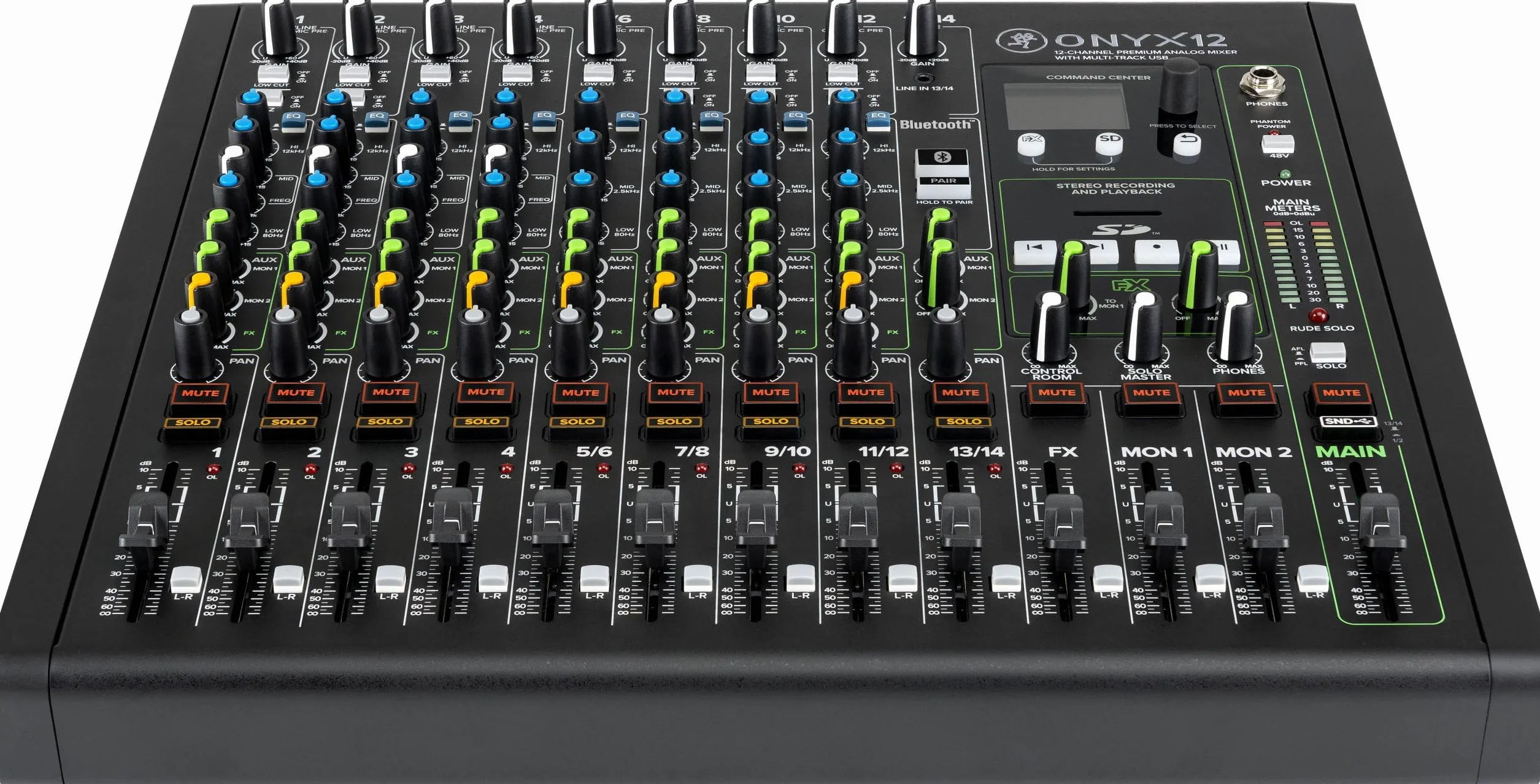 MACKIE Onyx12 12-Canali Analogico con USB Multi-Traccia