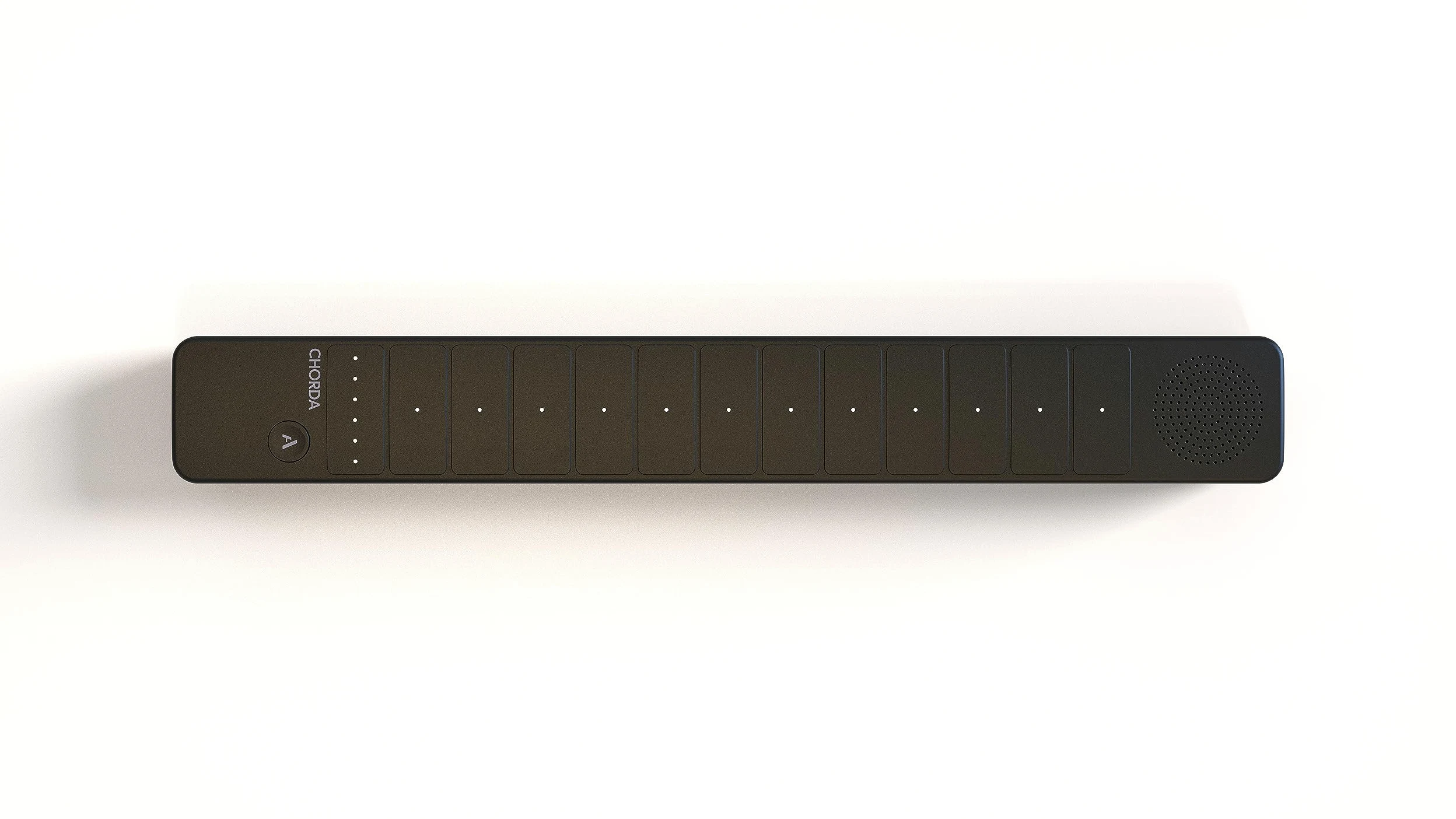 Sintetizzatore Artiphon Chorda Black (campionatore, controller MIDI MPE, strumento elettronico a tastiera, peso: 490 g, batteria ricaricabile, incluso cavo da USB-C a USB-A e guida rapida), Nero