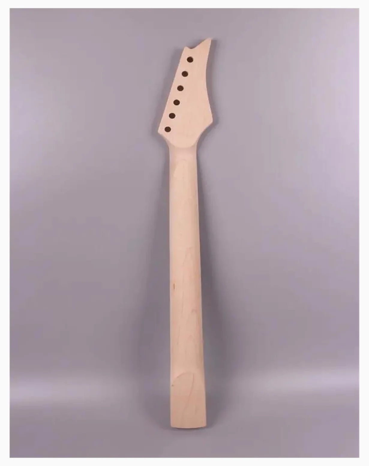 Manico per chitarra Manico Per Chitarra Elettrica In Acero Sinistro, 24 Tasti, Tastiera In Palissandro Da 27 Pollici, Manico Baritono