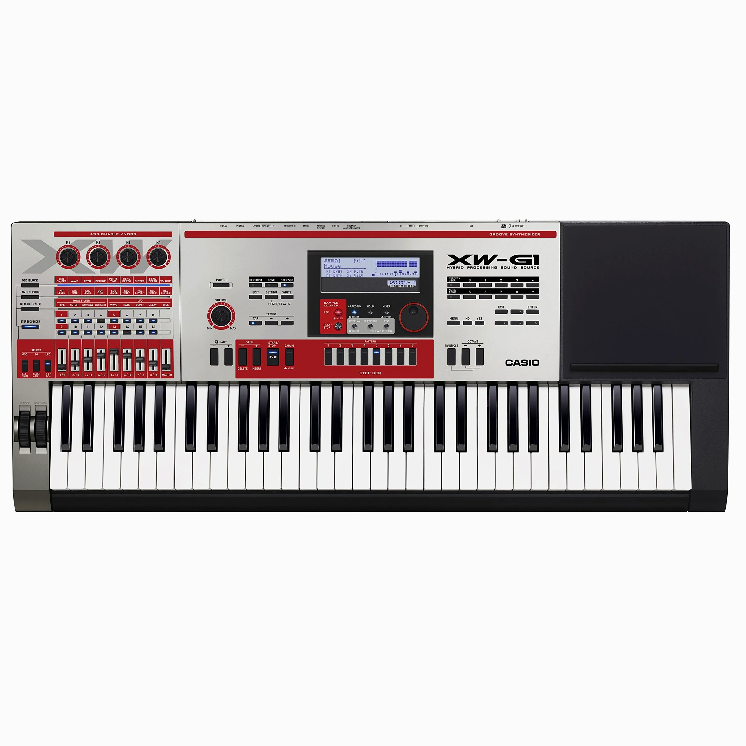 Casio XW-G1K7 XW Sintetizzatore