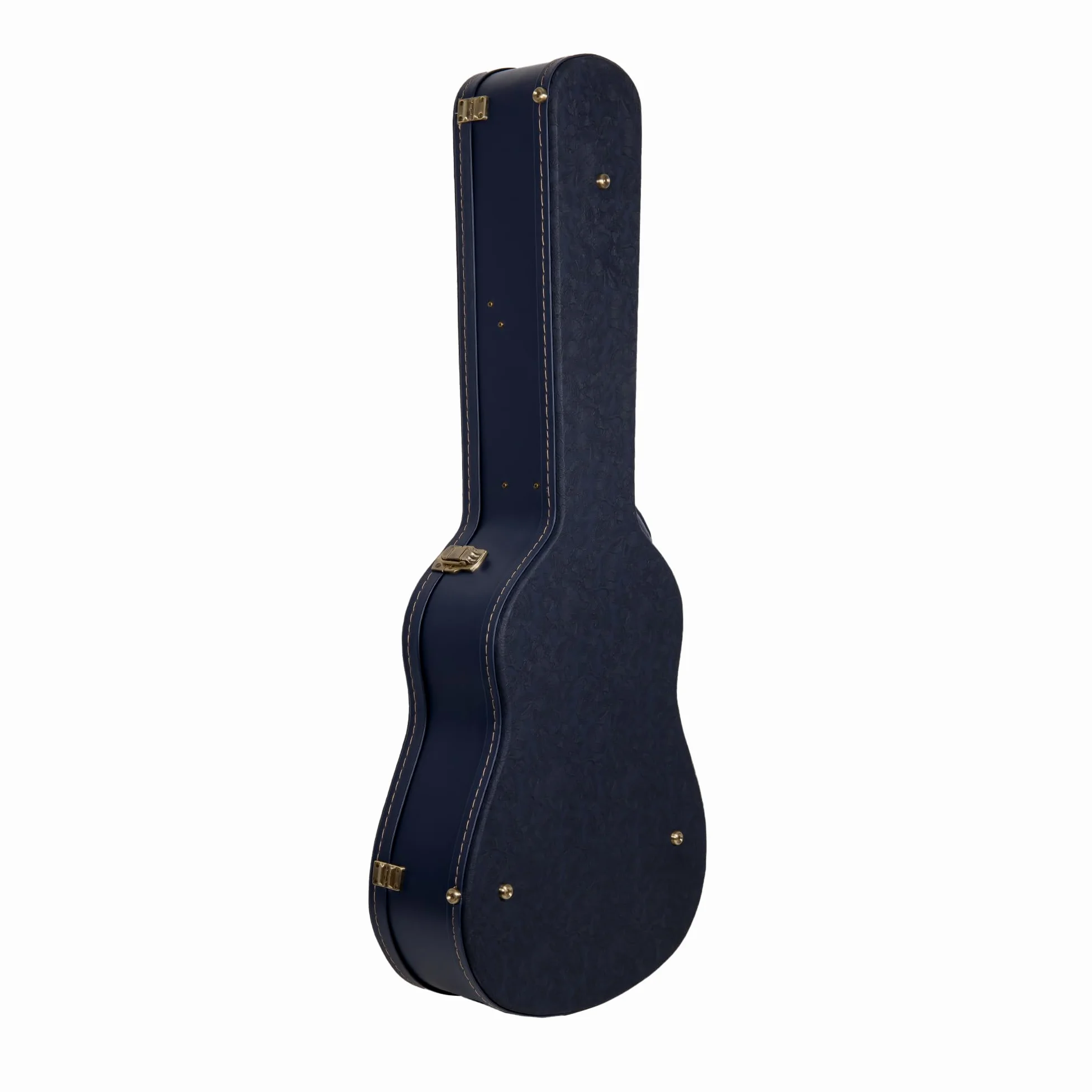 Crossrock Relief Series-CRW630-Acoustic, con superficie altamente strutturata, pelliccia sintetica visone, chiusure in acciaio inox – blu oceano (CRW630DOB)