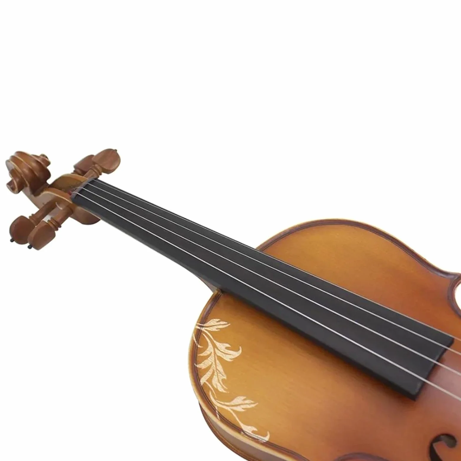 Violini Acustici Violino Acustico In Legno Massello Da 4/4 Pollici Con Custodia Corde Spalliera Accordatori Rivestimento In Tessuto E Altri Accessori.(Violin)