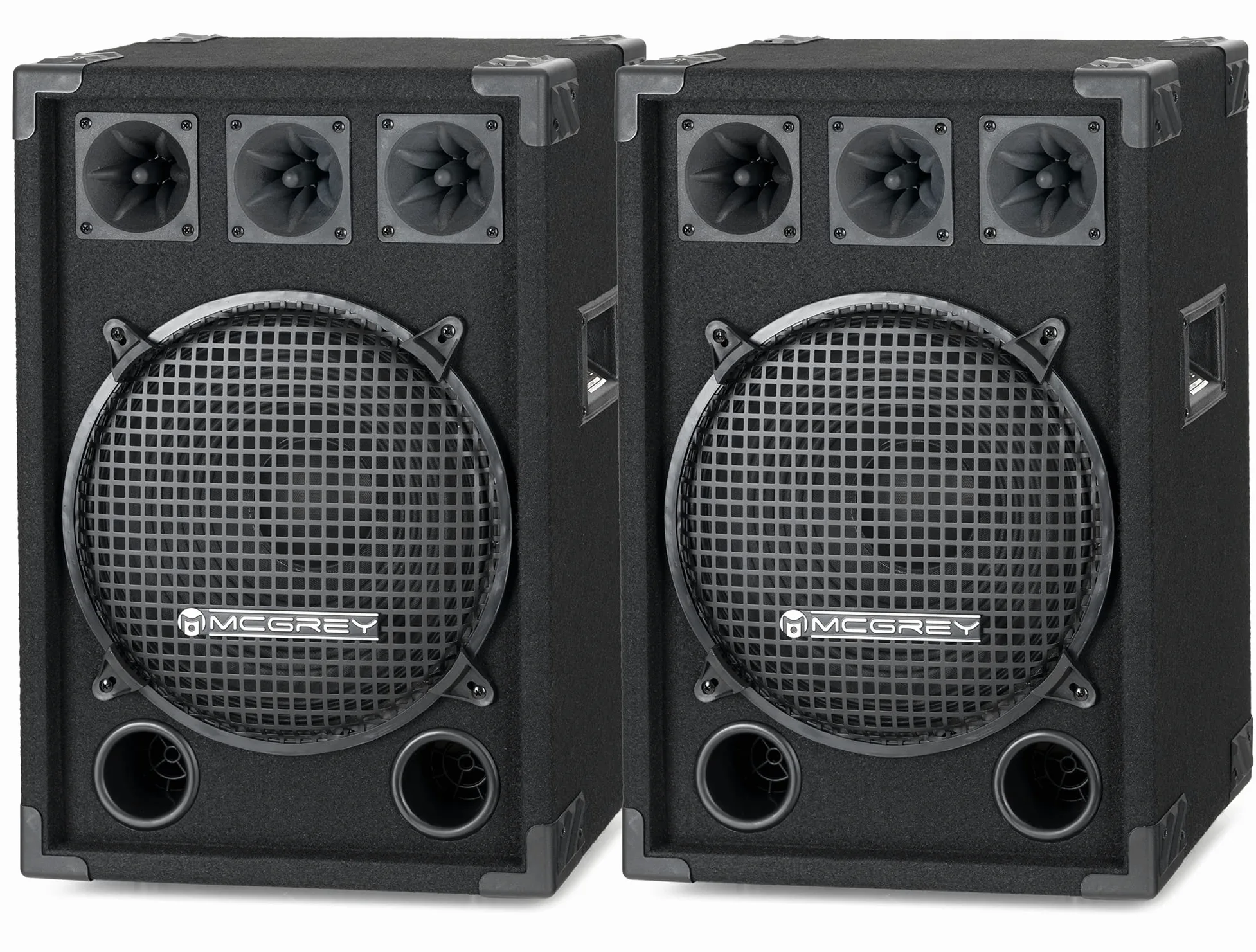 McGrey DJ-1222 Altoparlante Disco DJ-Box coppia 2 x 600W