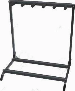 Admira Supporto cinque chitarra in legno, 5 livelli, Nero