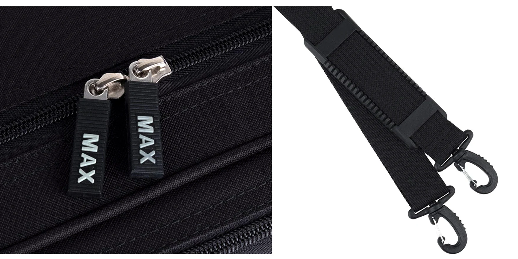 Protec MX144 MAX - Custodia sagomata per violino 4/4, colore nero