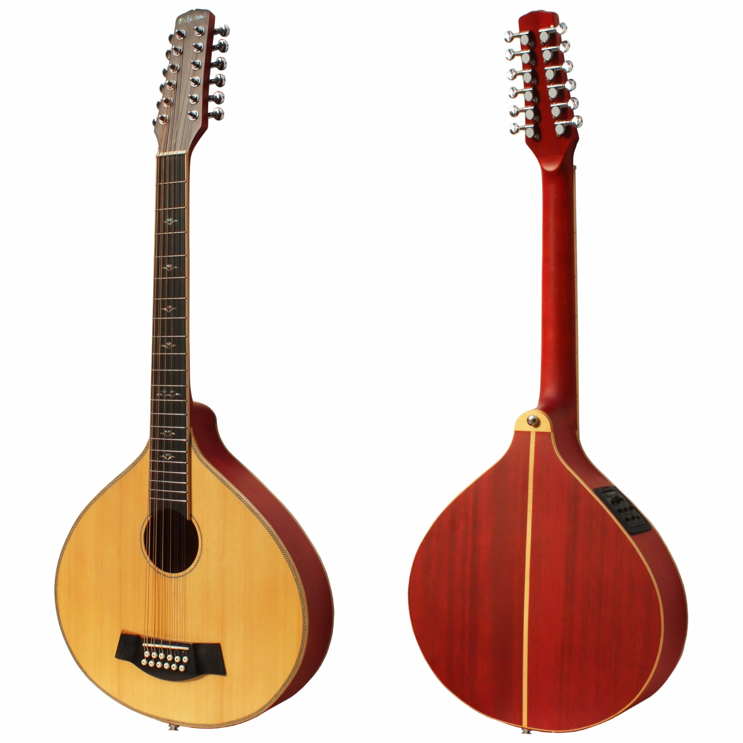 Batking Bouzouki - Chitarra Bouzouki a 12 corde con equalizzatore (12 corde)