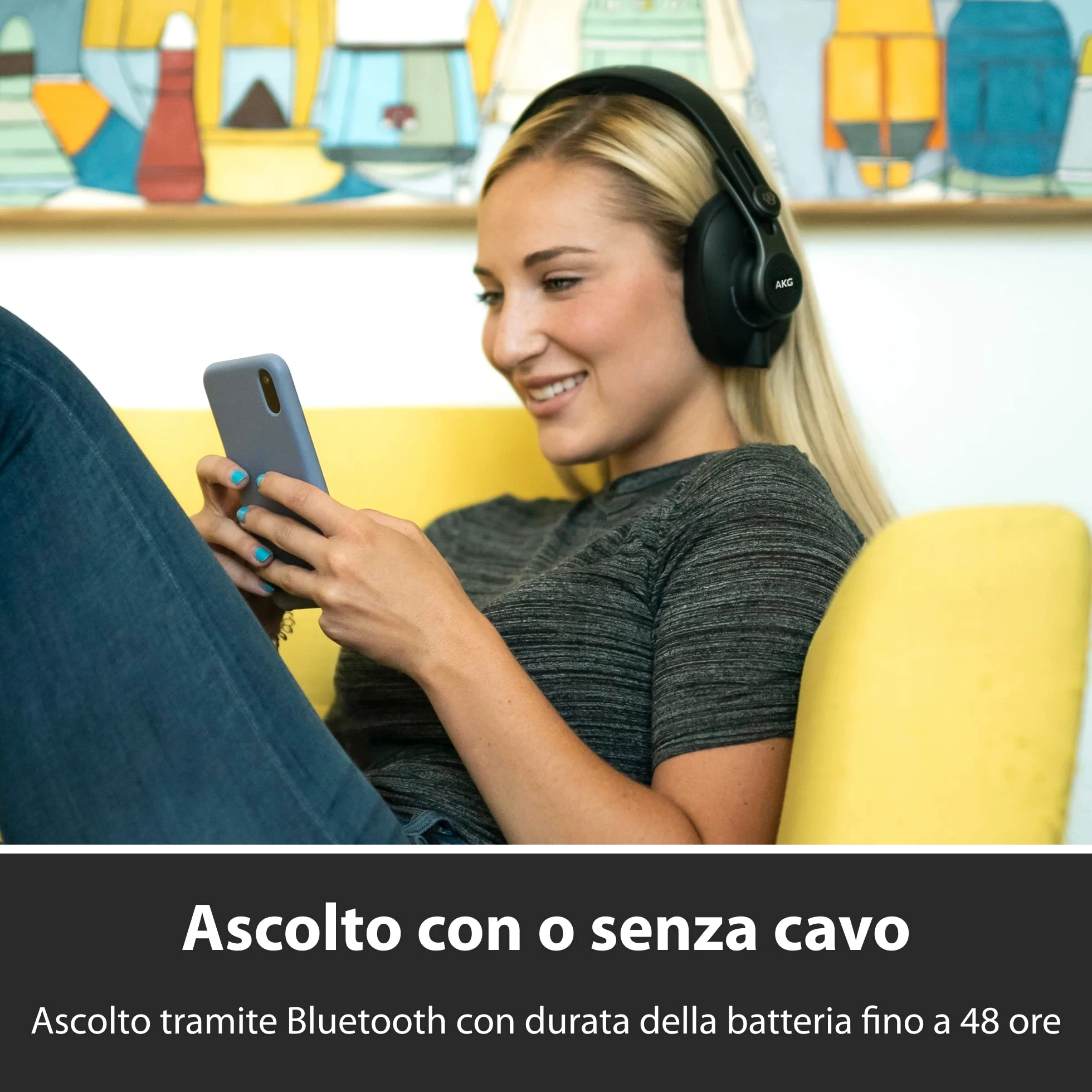AKG K371-BT, Cuffie Bluetooth posteriori chiuse di prima classe
