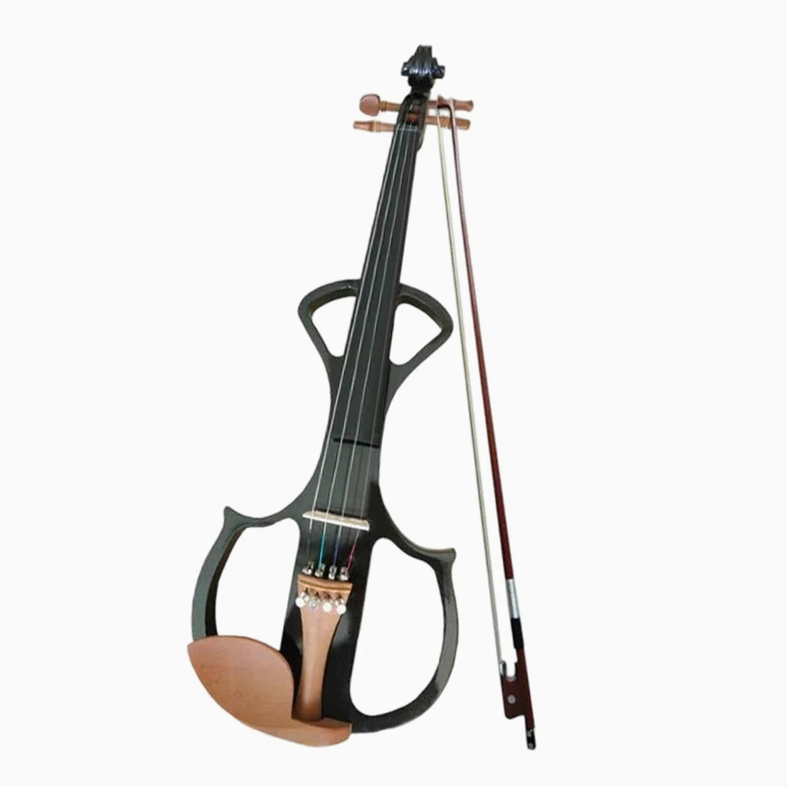 Violino Violino Elettrico Di Livello Professionale 4/4 | Realizzato a mano in legno di giuggiola