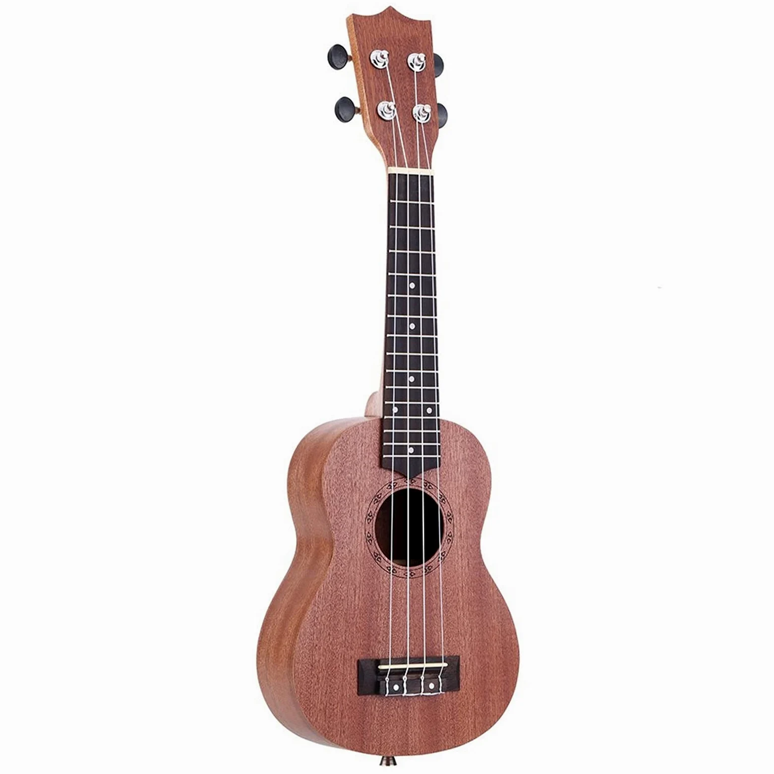 Studente Ukelele 21 "Acoustic Ukulele Sapele 15 Piedi 4 Corde Ukulele Musicale Strumento A Corde Ukulele Hawaiano