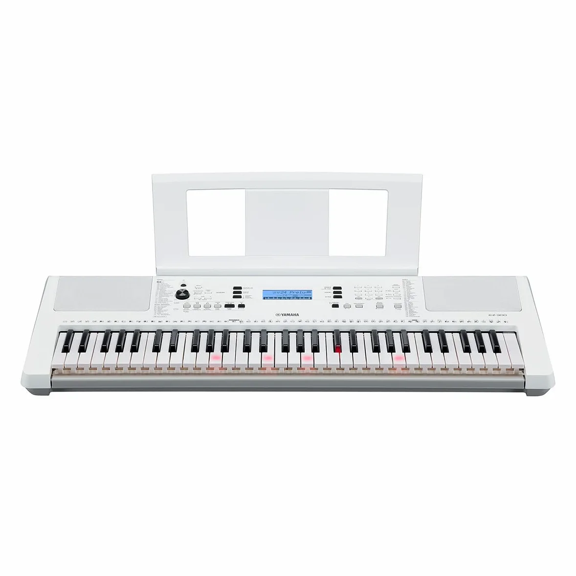 Yamaha EZ300 Tastiera portatile 61 tasti con tasti illuminati e adattatore di alimentazione PA130