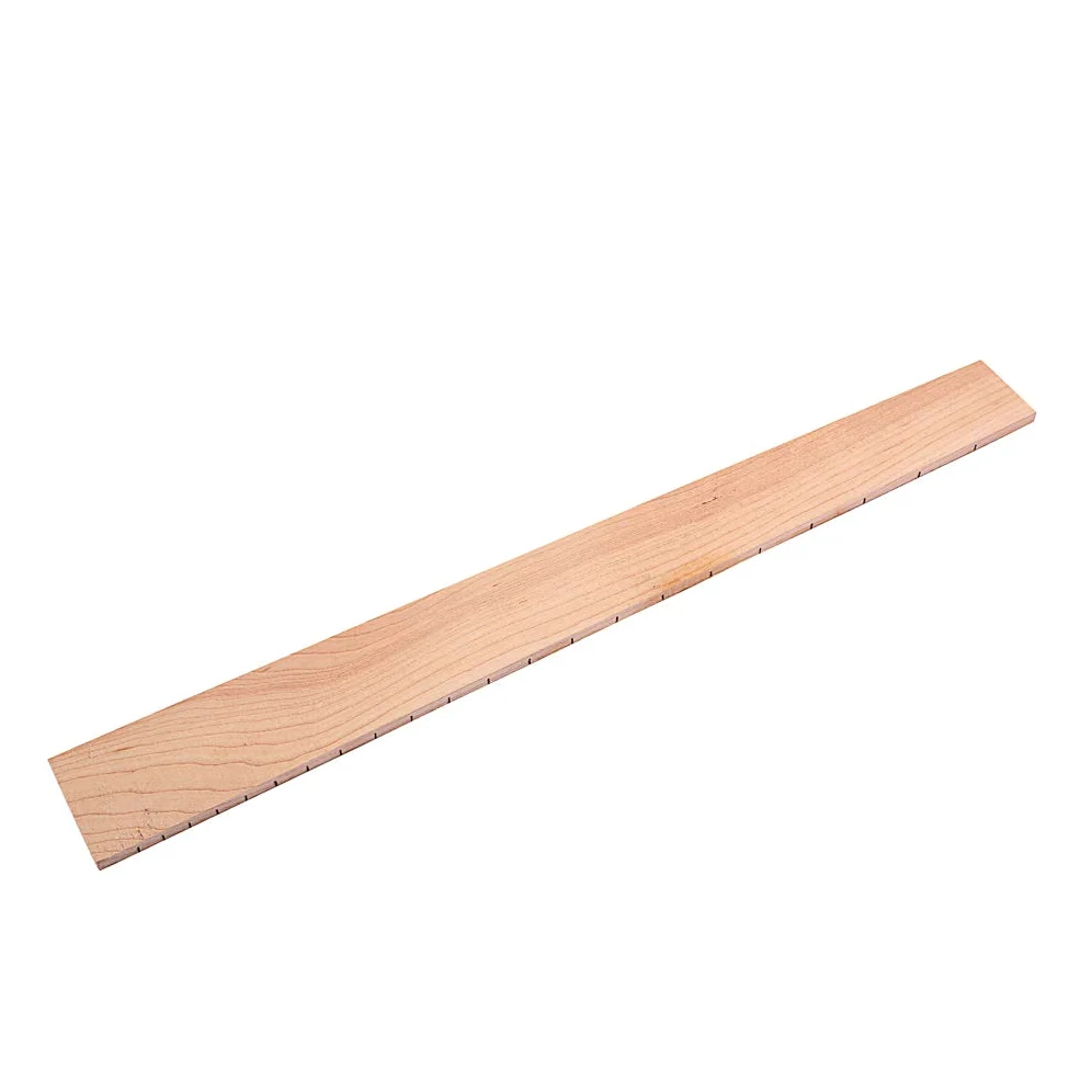 Alnicov Parti di ricambio della tastiera della tastiera della chitarra elettrica a 22 tasti in legno d'acero pre-scanalato