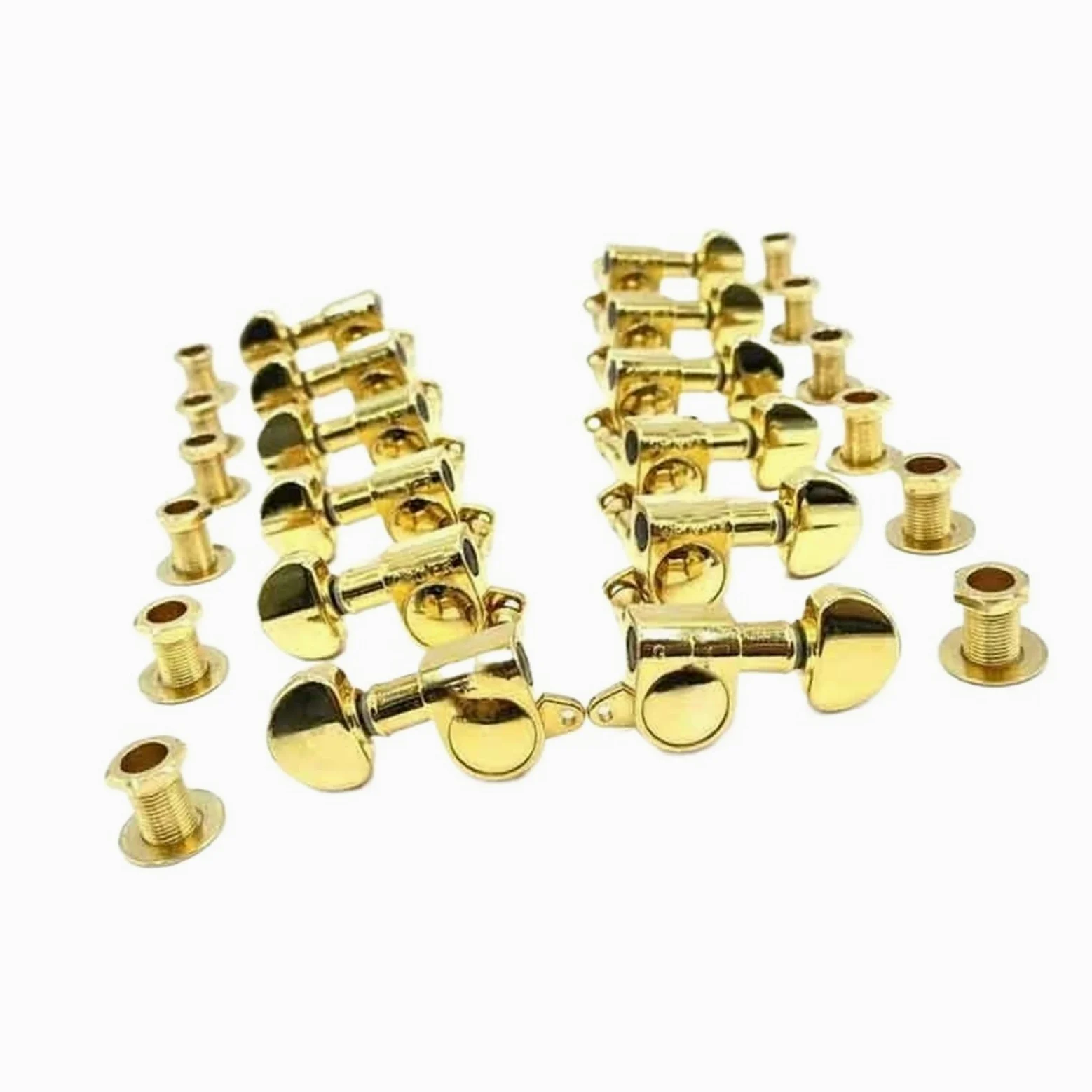 Chiavi Per Accordatore Per Chitarra A 12 Corde Golden L6R6 Un Set Made In China(Gold)