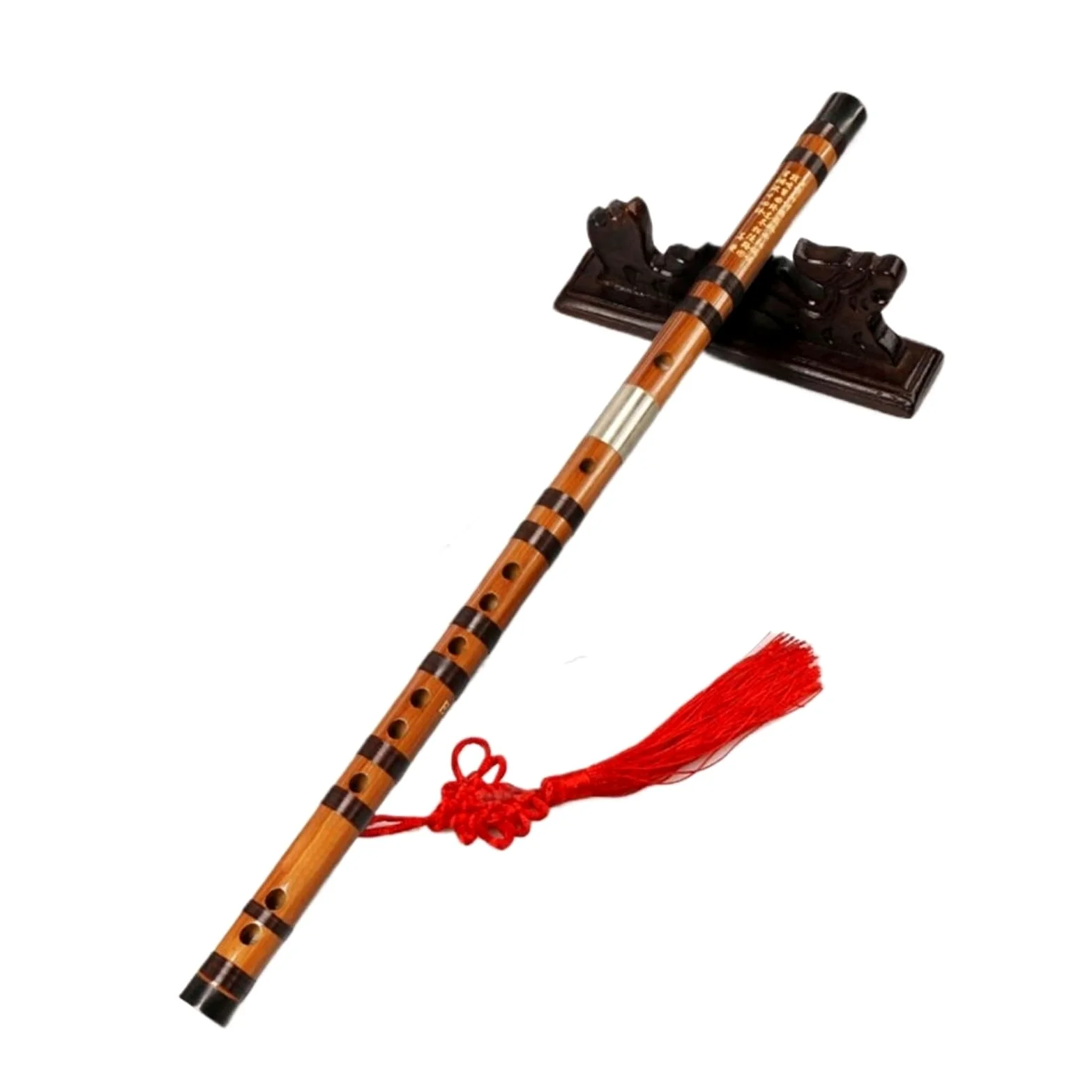 Flauto di bambù flauto traverso professionale per principianti(C key)