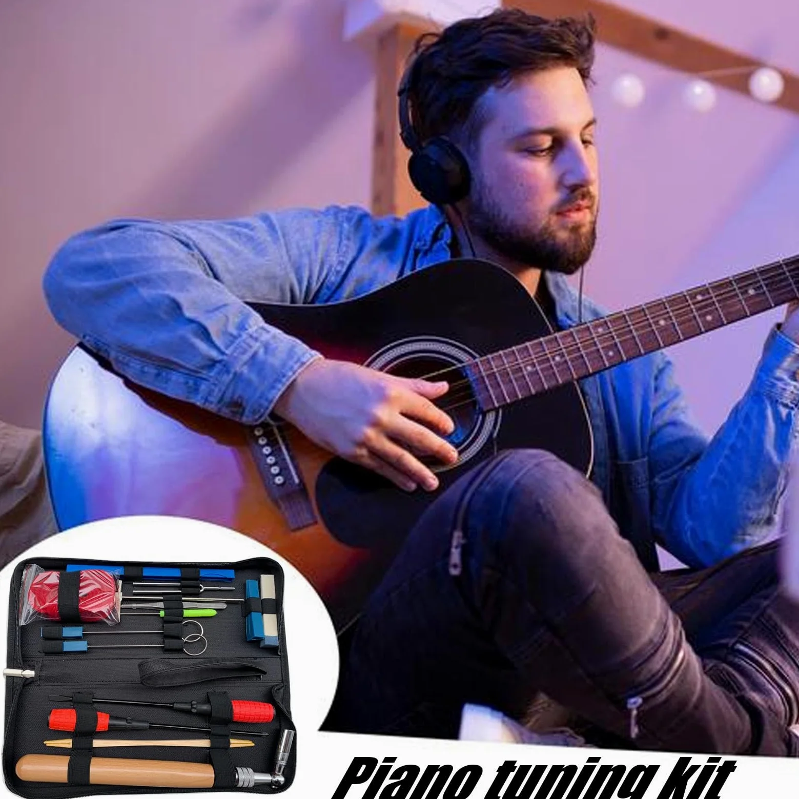 per accordatura per pianoforte, accordatore per pianoforte Kit di | Strumenti per accordare il pianof