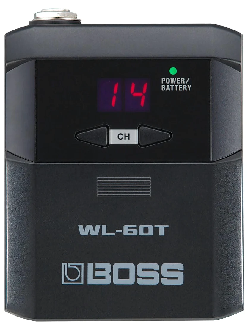 BOSS WL-60 Cavo virtuale wireless per i professionisti del palco | Tecnologia wireless in formato pedale per le pedaliere | Simulazione interna del suono del cavo