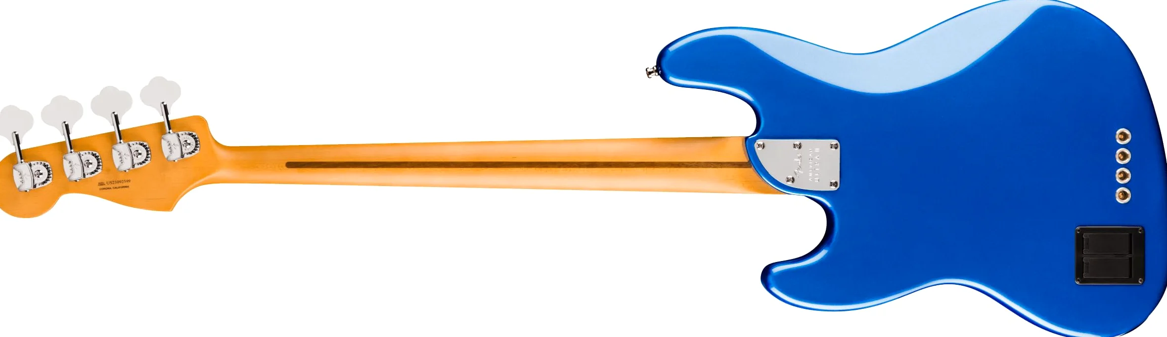 Fender American Ultra II Jazz Bass EB Noble Blue - Basso elettrico a 4 corde