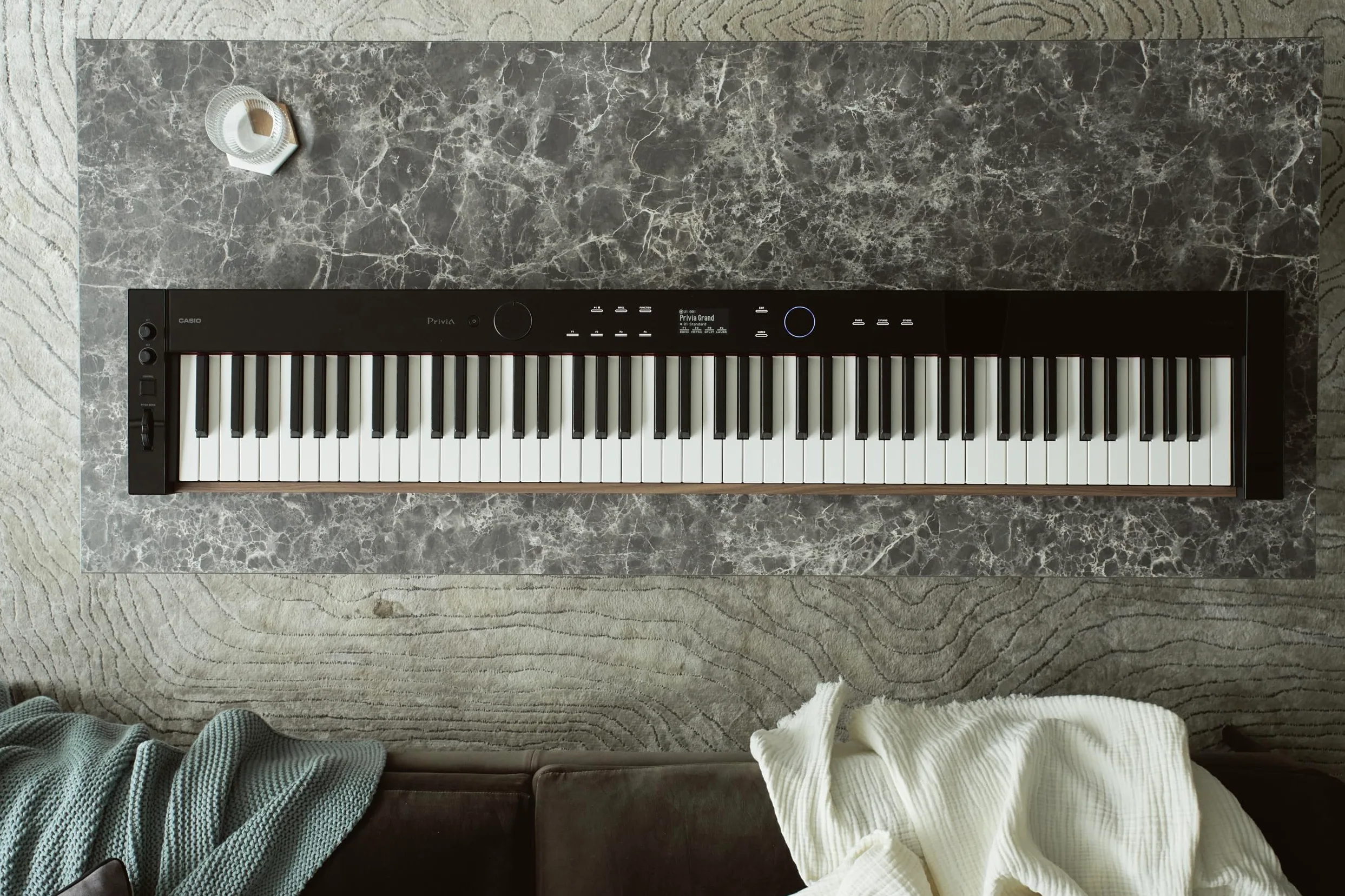 Casio Privia PX-S6000 - Pianoforte digitale a 88 tasti, colore: Nero