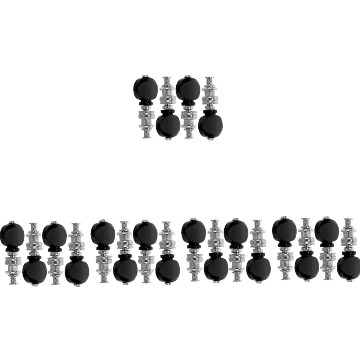 ifundom 20pezzi Meccaniche Di Accordatura Per Ukulele Tuning Pegs Nichelato Regolabili e Resistenti Di Ricambi Per Corde Di Ukulele Strumenti Musicali Per Musicisti e Principianti