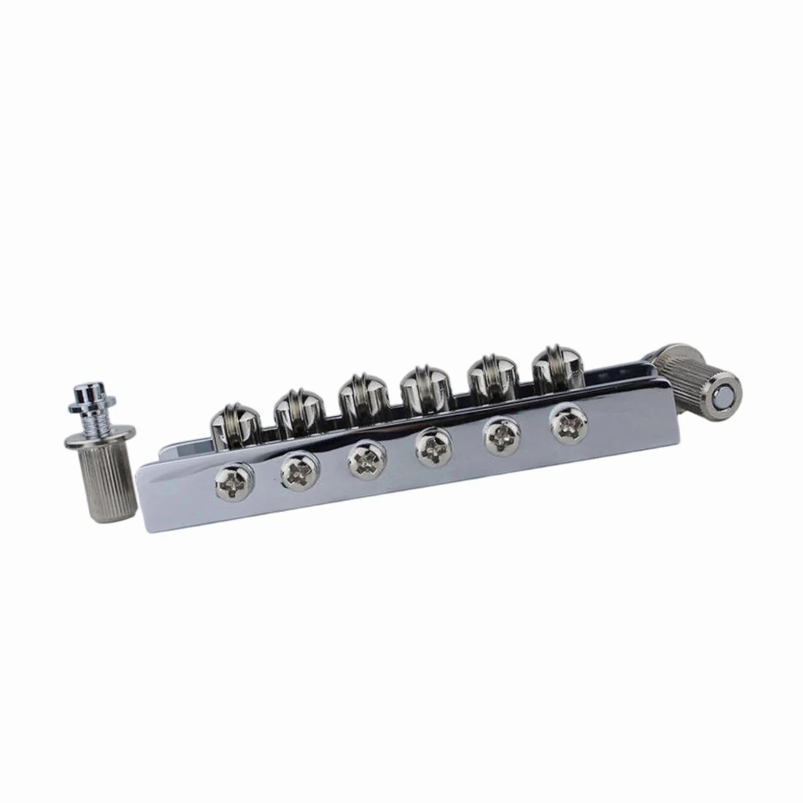 Accessori Per Strumenti Con Cuscinetti A Sfera In Argento Per Ponte Per Chitarra Elettrica A Sei Corde | Ponte per chitarra