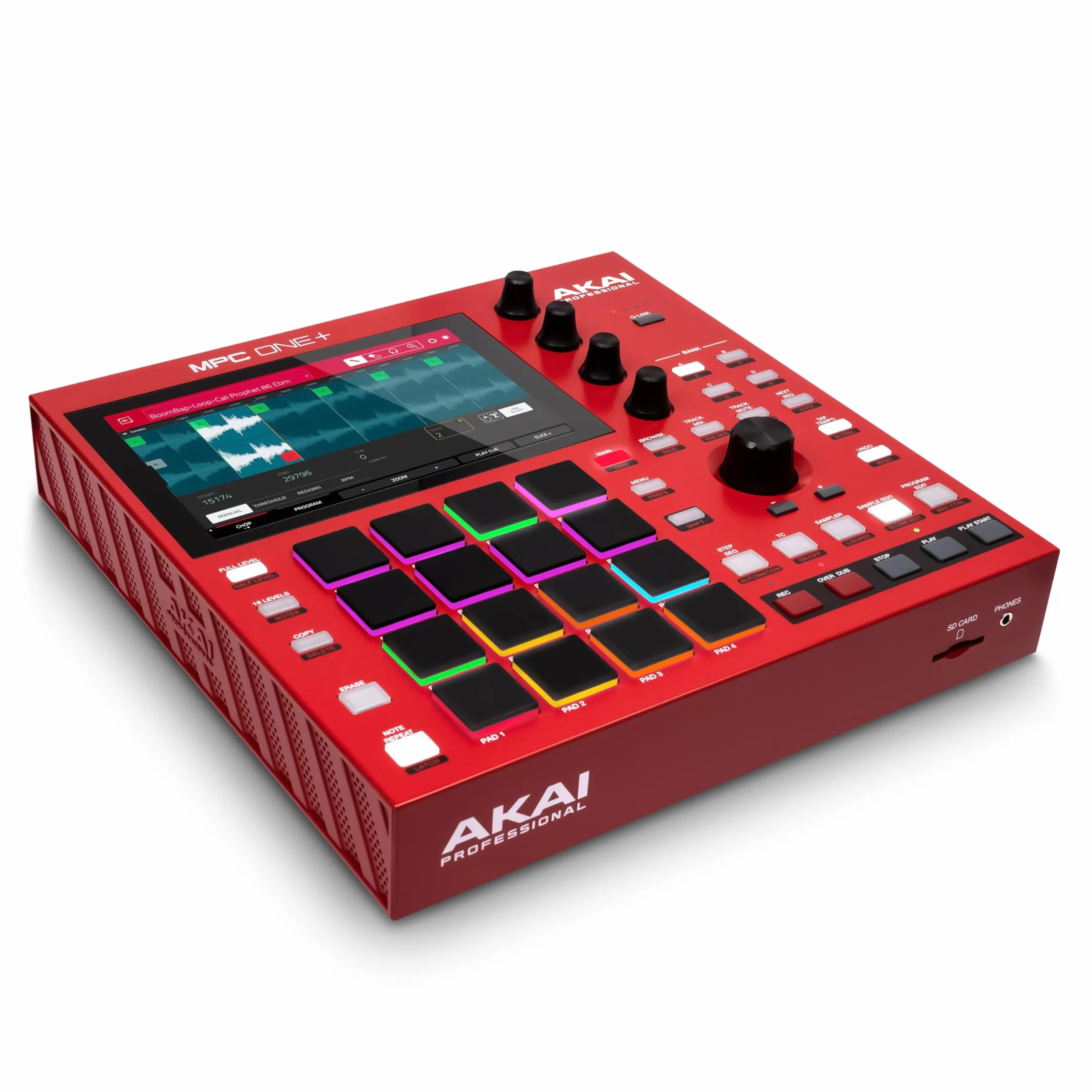 Akai Professional MPC One+ Drum Machine Standalone, Beat Maker e MIDI Controller con WiFi, Bluetooth, Drum Pad, Plug-in di Sintetizzazione, Touchscreen e Integrazione Native Instruments