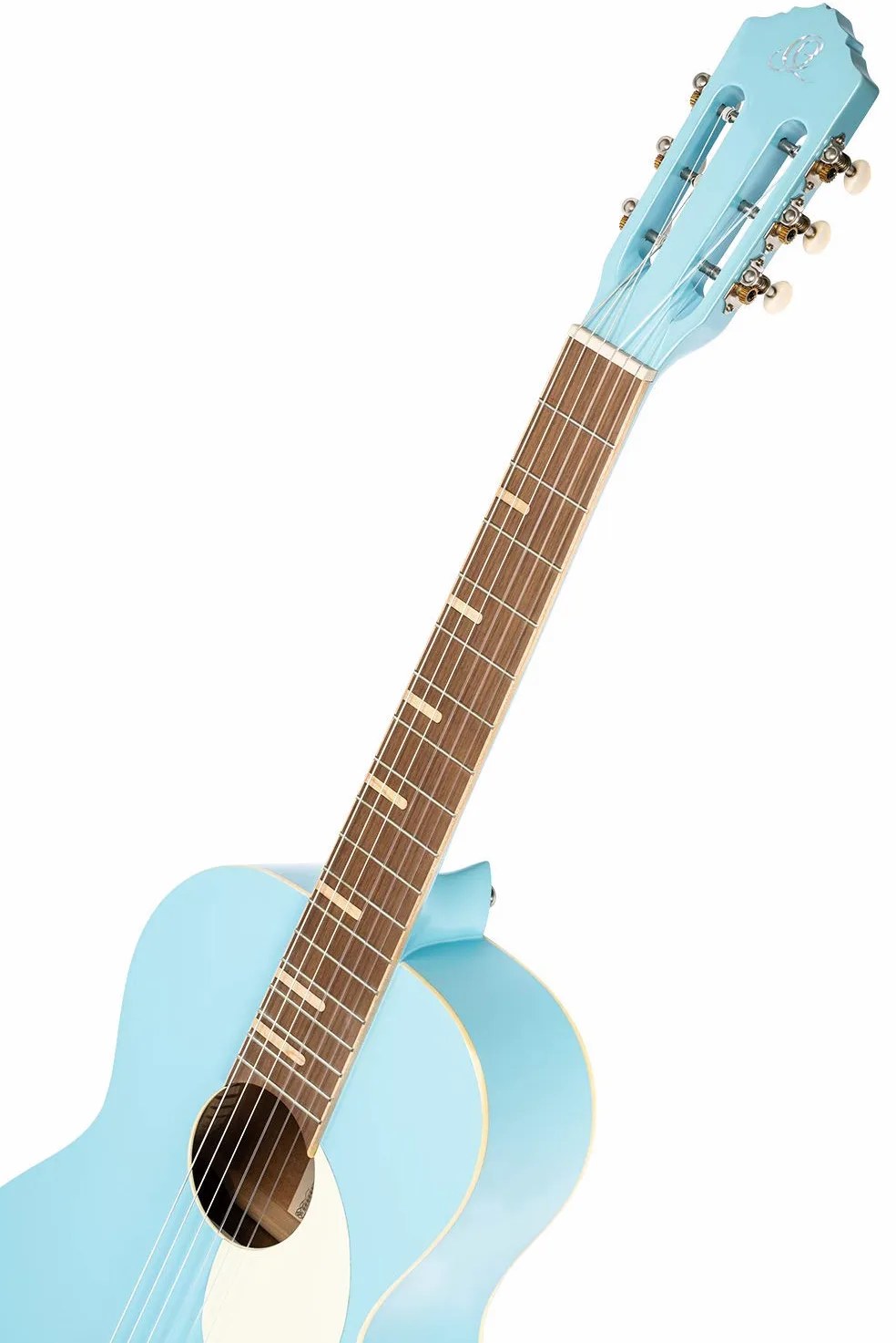 Ortega Guitars Chitarra Full Size - Gaucho Series - Corpo parlor - include Gigbag - Legno di Agathis / blue (RGA-SKY)