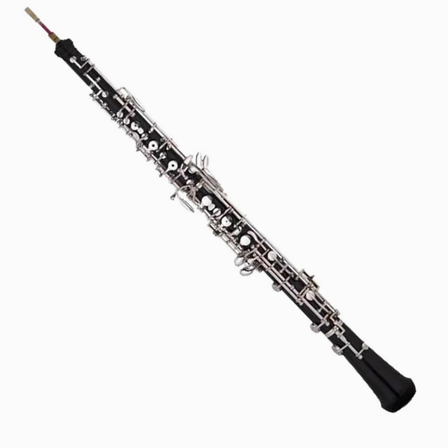 Oboe Strumento per Oboe in Legno Sintetico in Do Maggiore Stile Semiautomatico con Tasti Placcati in Argento