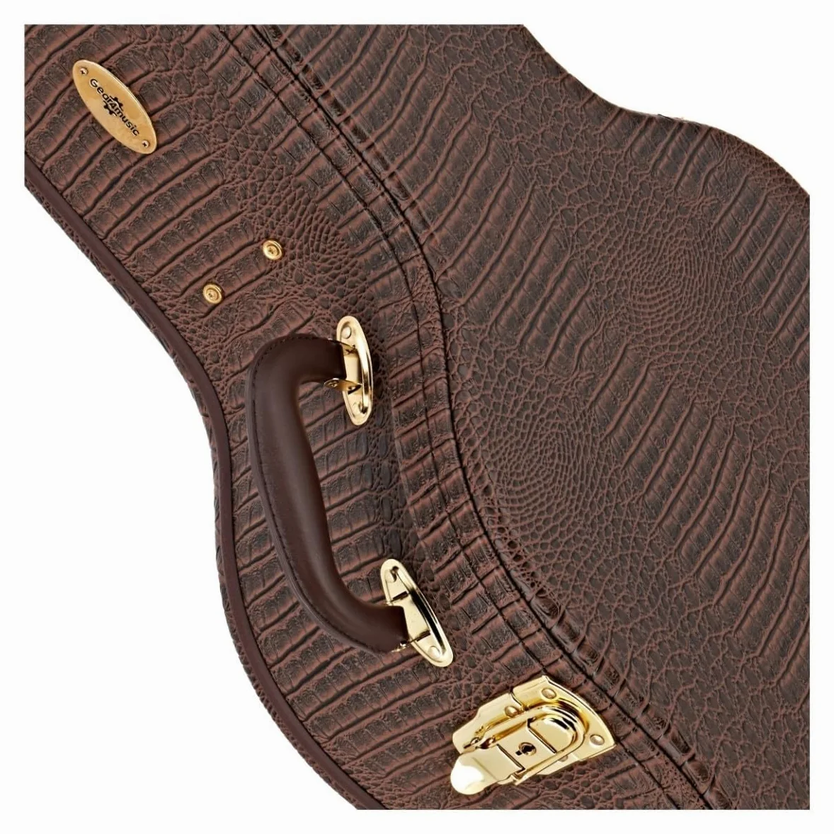 Dreadnought Custodia rigida per chitarra acustica con chiusura a chiave