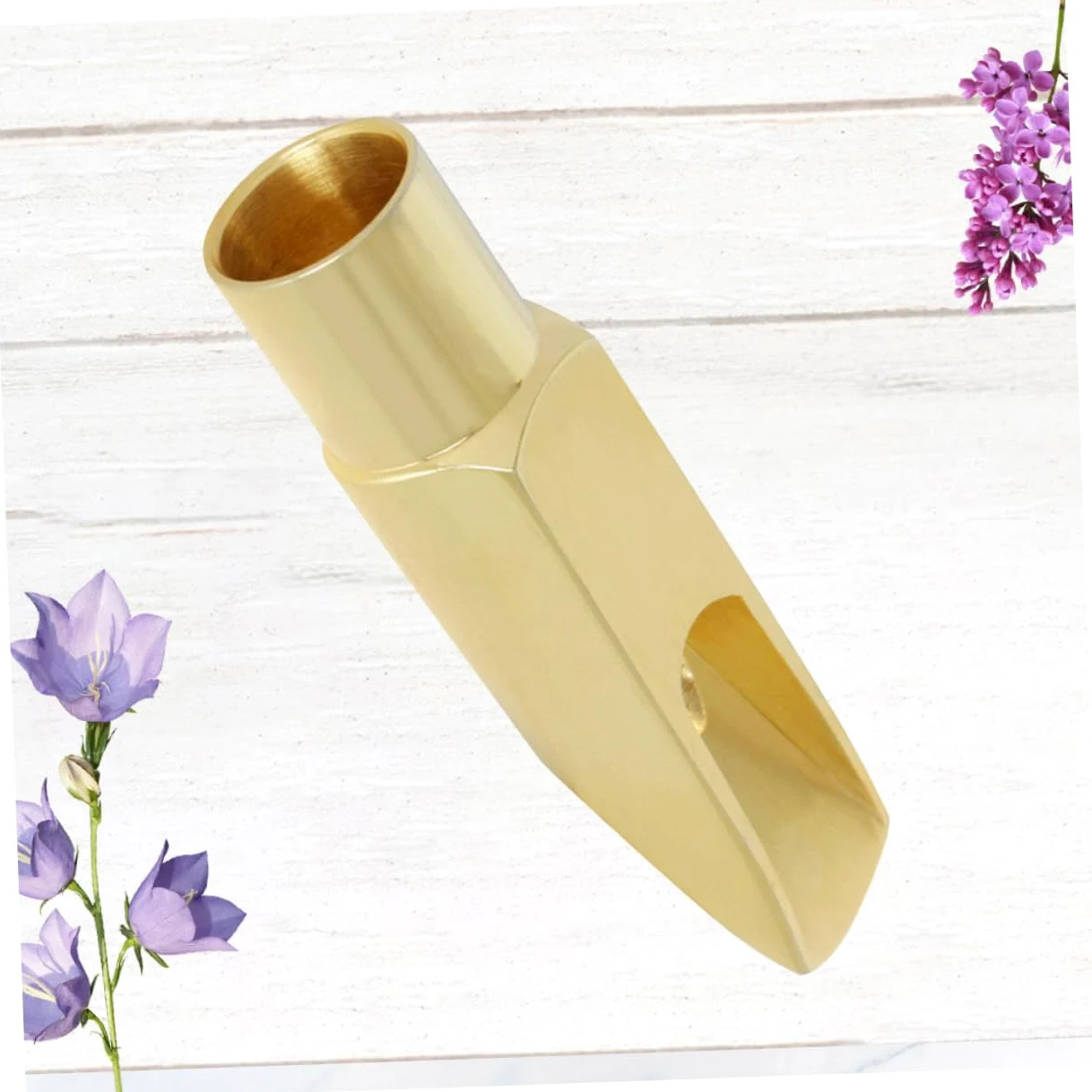 HEMOTON Accessori Per Sassofono - Sassofono Soprano in Metallo Lucidatura Manuale Per Un Suono Ricco E Durevole