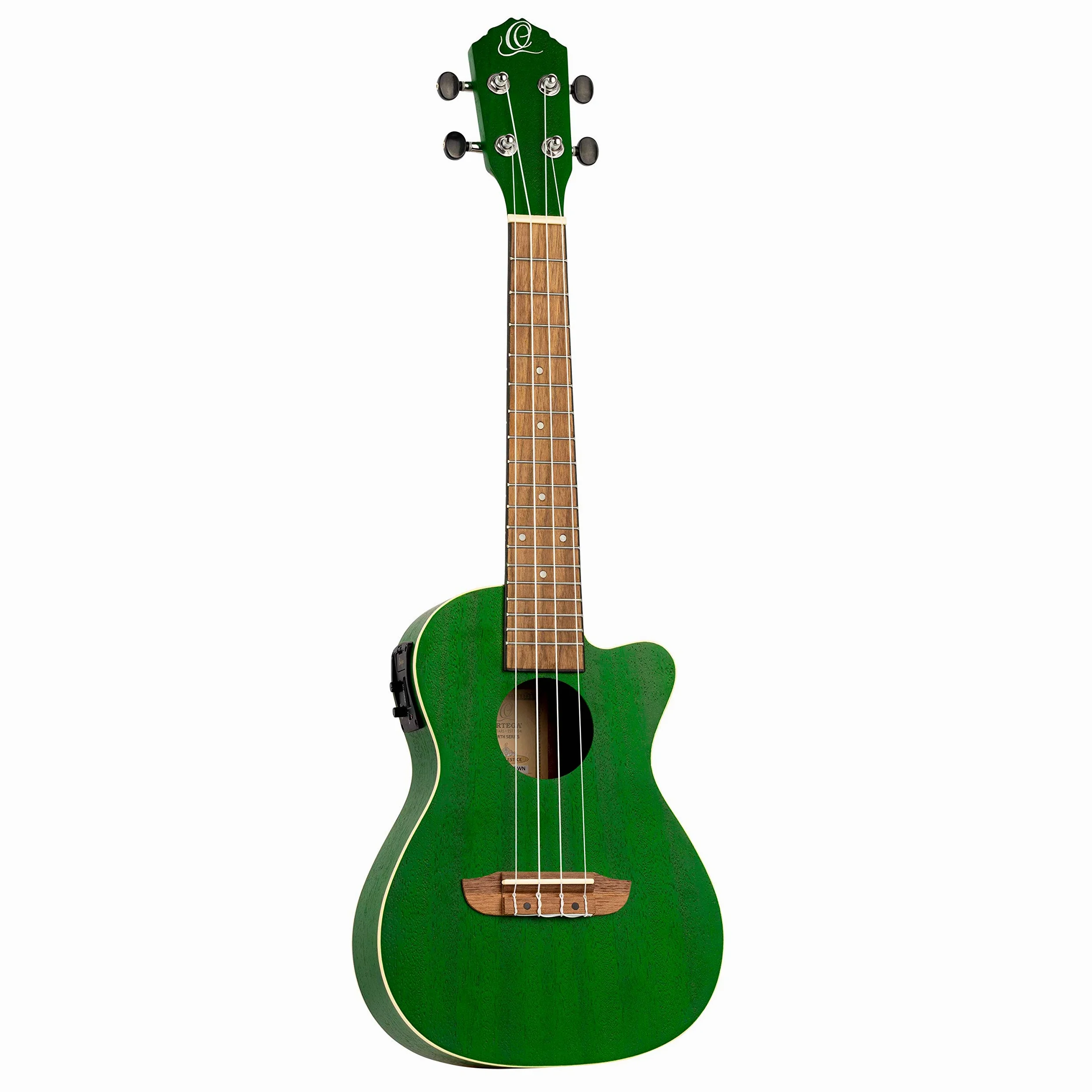Ortega Guitars Concert Ukulele elettro-acustico - Earth Series - Okoumé/ Mogano (RUFOREST-CE)