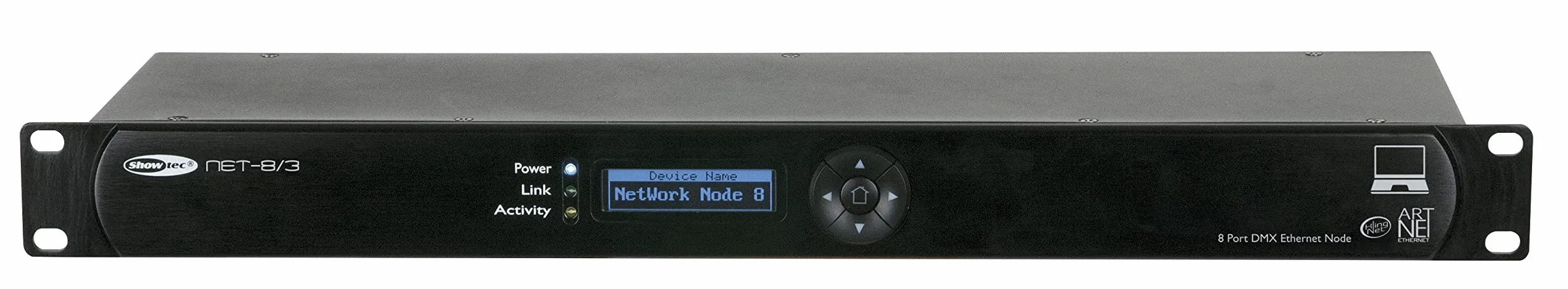 Showtec NET-8/3 8 canali nodo Artnet/Klingnet, XLR a 3poli