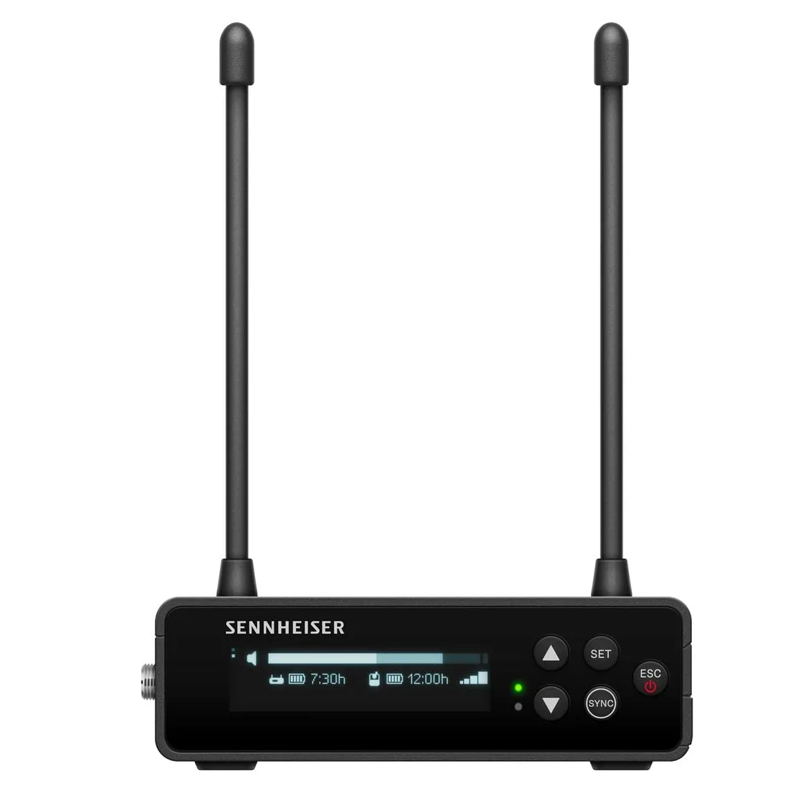 Sennheiser Sistema microfonico digitale portatile wireless UHF con lavalier omnidirezionale ME2 set EW-DP ME2 (Q1-6), Nero (700010)