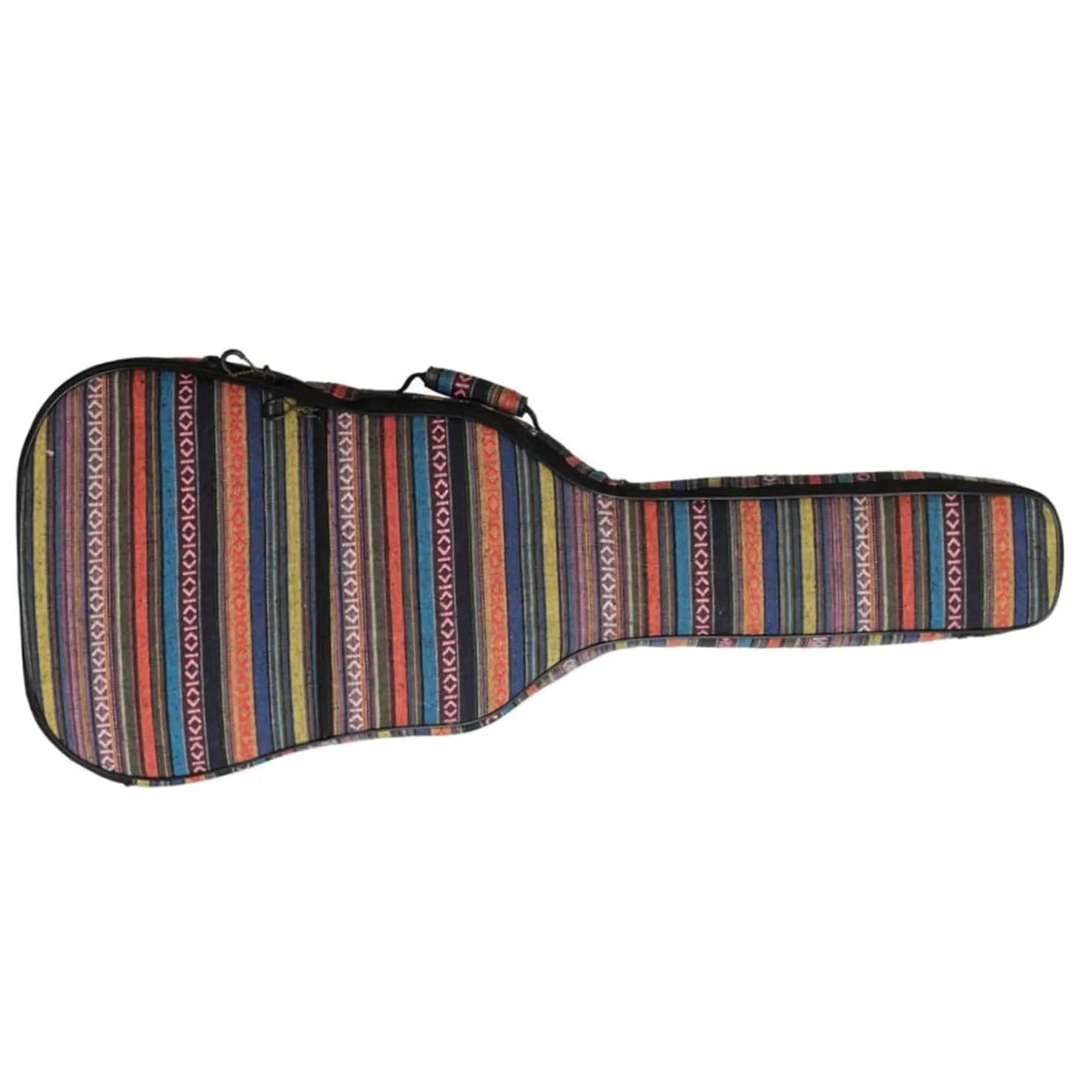 Custodia per chitarra 40 41 pollici chitarra concerto zaino con spessa federa per chitarra acustica, Colorato