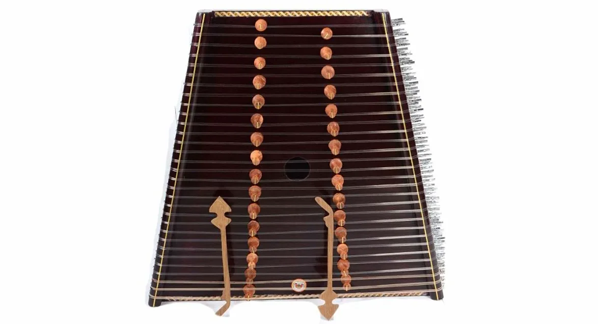 Strumenti Musicali Professionali String Santoor Migliore Qualità Santoor con Custodia Rigida