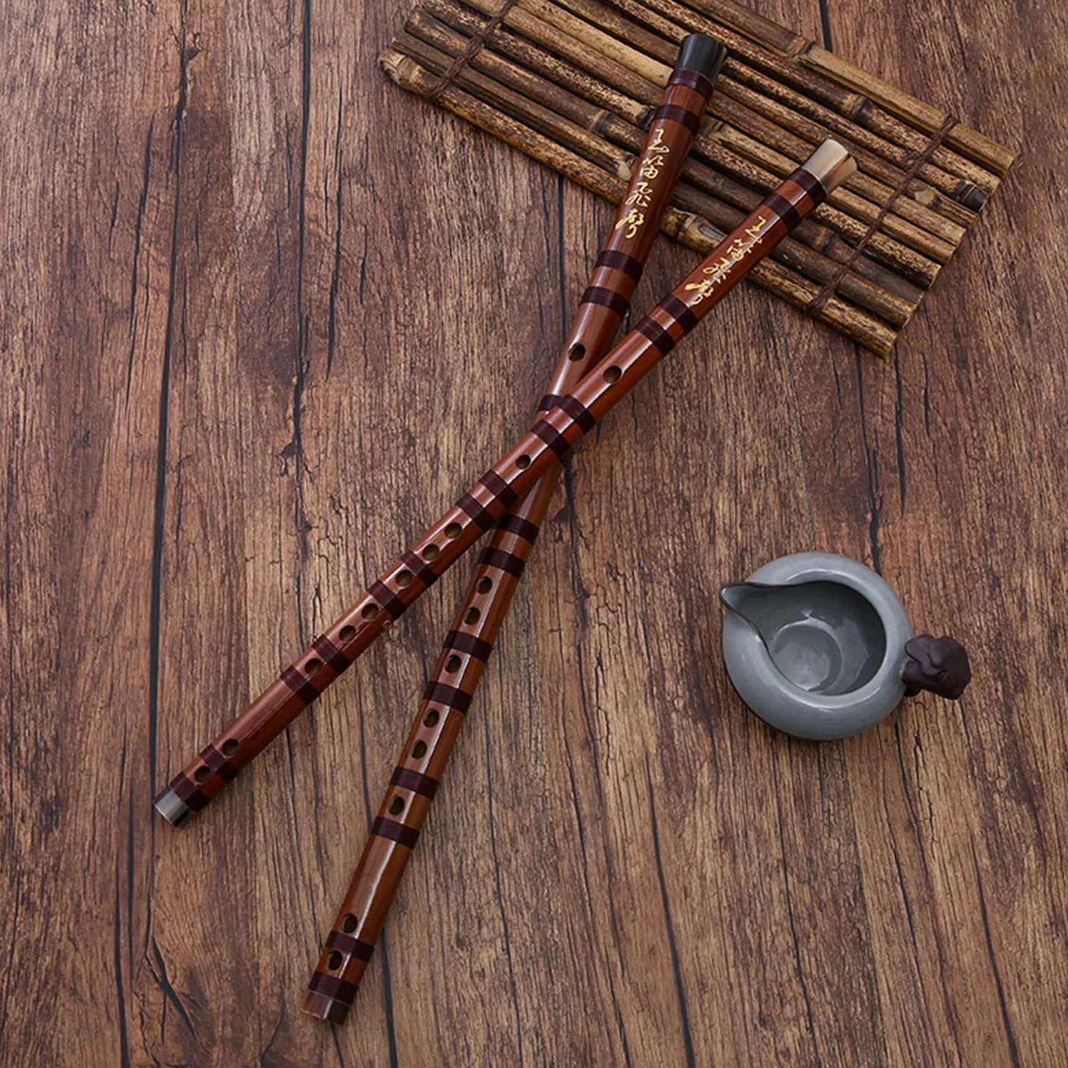 Flauto di bambù professionale Flauto Da Gioco Professionale Flauto Di Bambù Di Fascia Alta Flauto Traverso Minore A