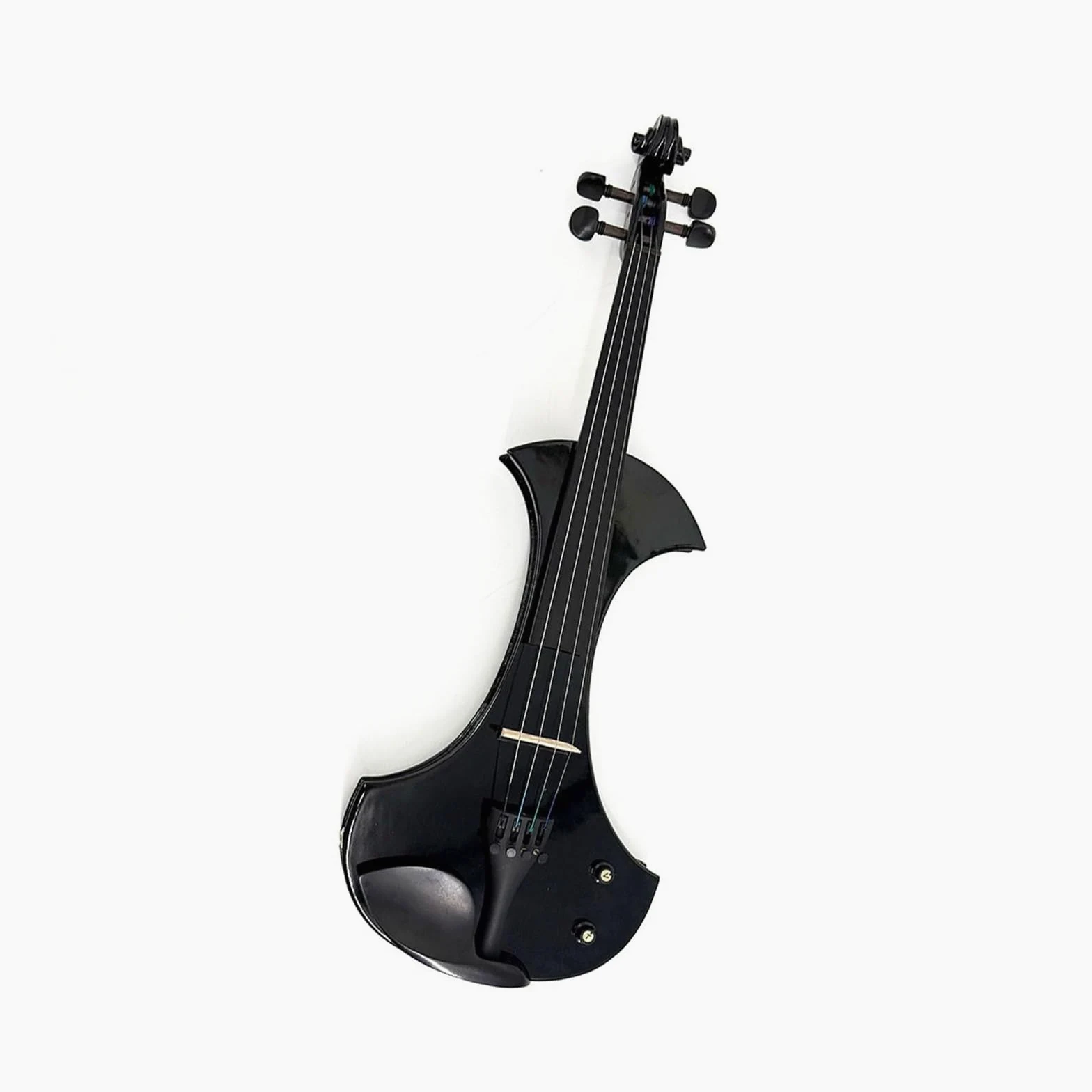 Violino Violino Elettronico Professionale 4/4 Strumento A Corde Nere