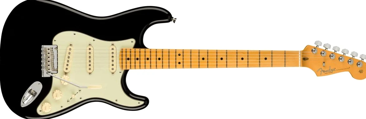 Fender American Professional II Strat MN (Black) - Chitarra elettrica