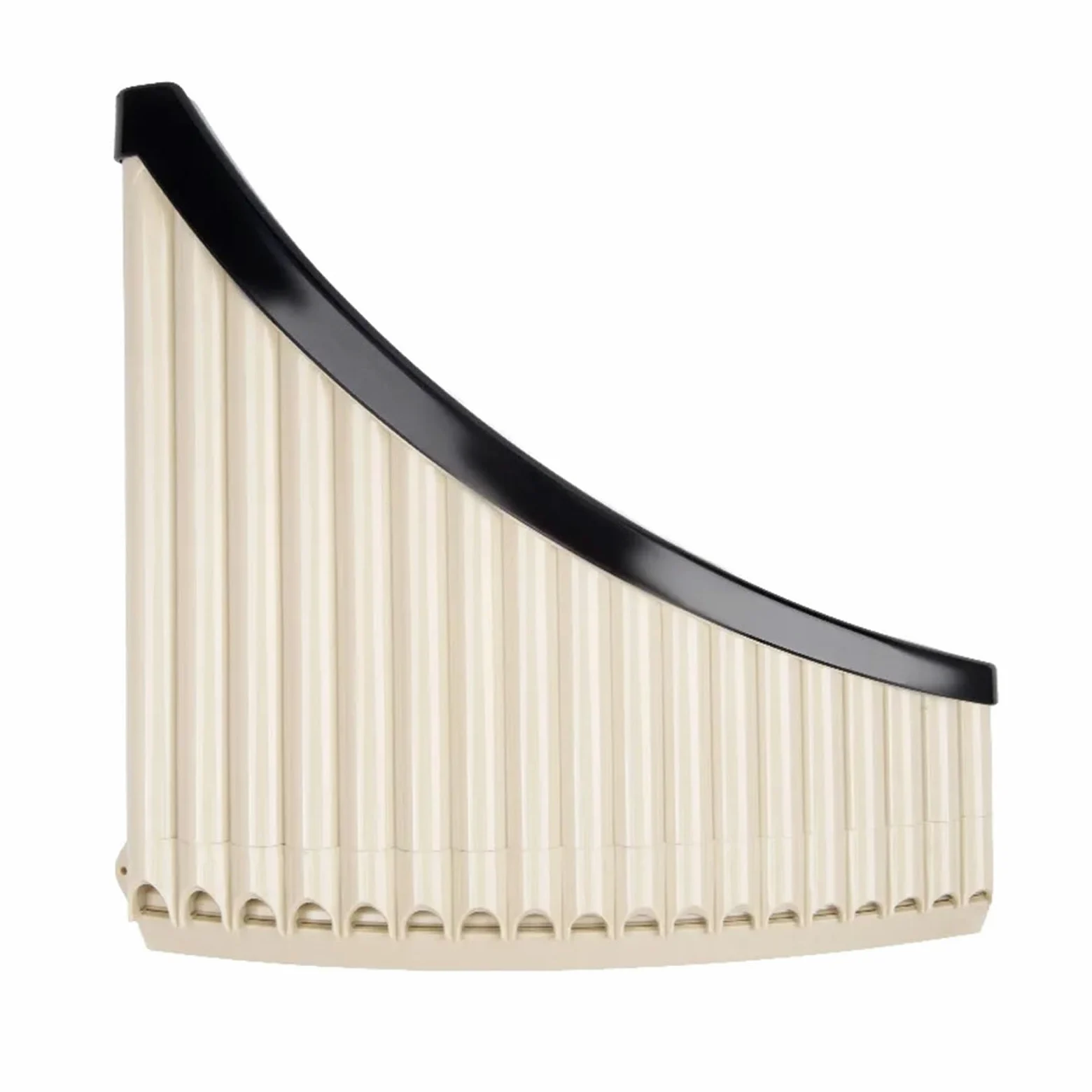 Mini flauto di Pan portatile 1pc Pan Flauto 16/18 Tubi di AC Tono Accordabile Flauta Abs Base Panflute Professionale Tubo Strumento Musicale(18 Hole-Brown)