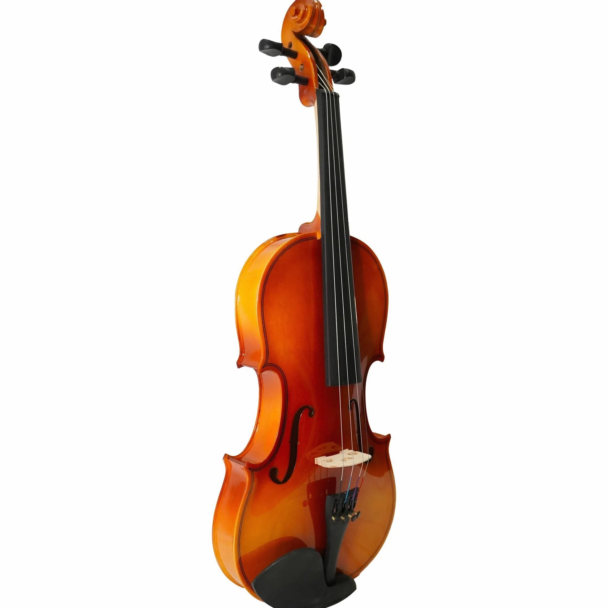 Set Completo Violino 3/4 con Archetto, Custodia, Spalliera, Corde di Ricambio e Accordatore - Ideale per lo Studio e Uso Scolastico