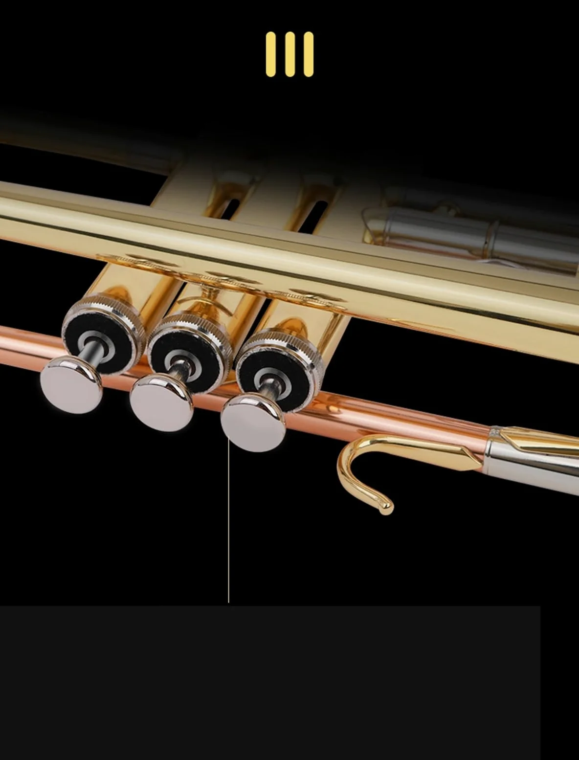 Ensemble Di Trombe Standard Tromba In Sib Per Principianti Strumento Professionale Oro