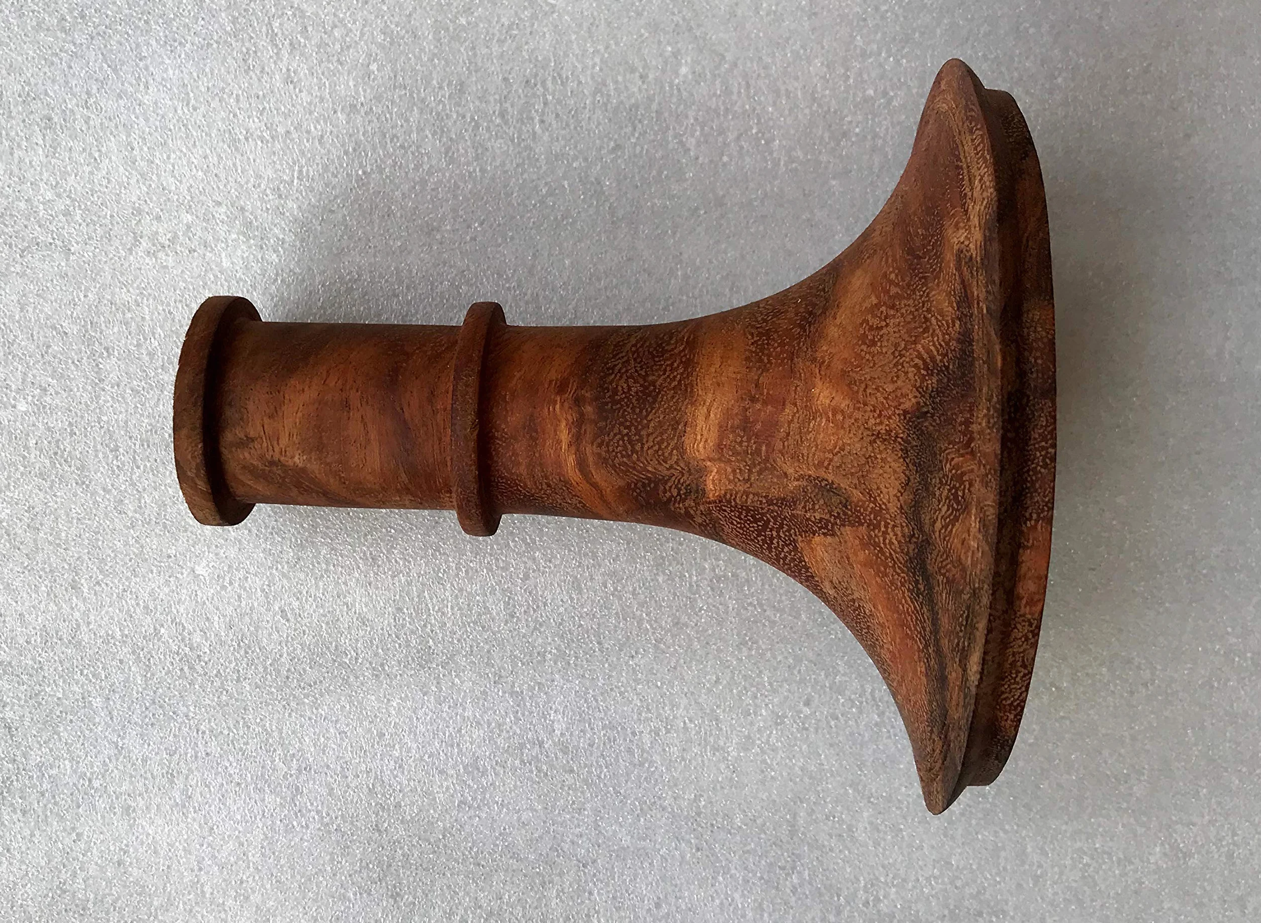 Nadaswaram, Shehnai dell'India meridionale, strumento a fiato classico carnatico, pieghevole, 3 pezzi, 7 + 4 fori, 86 cm, in legno