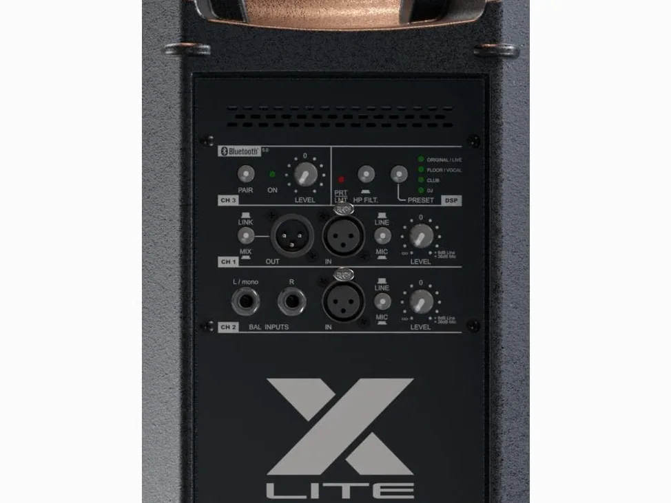 2 x FBT X-LITE 112A 12" 1200W Coppia di altoparlanti Bluetooth