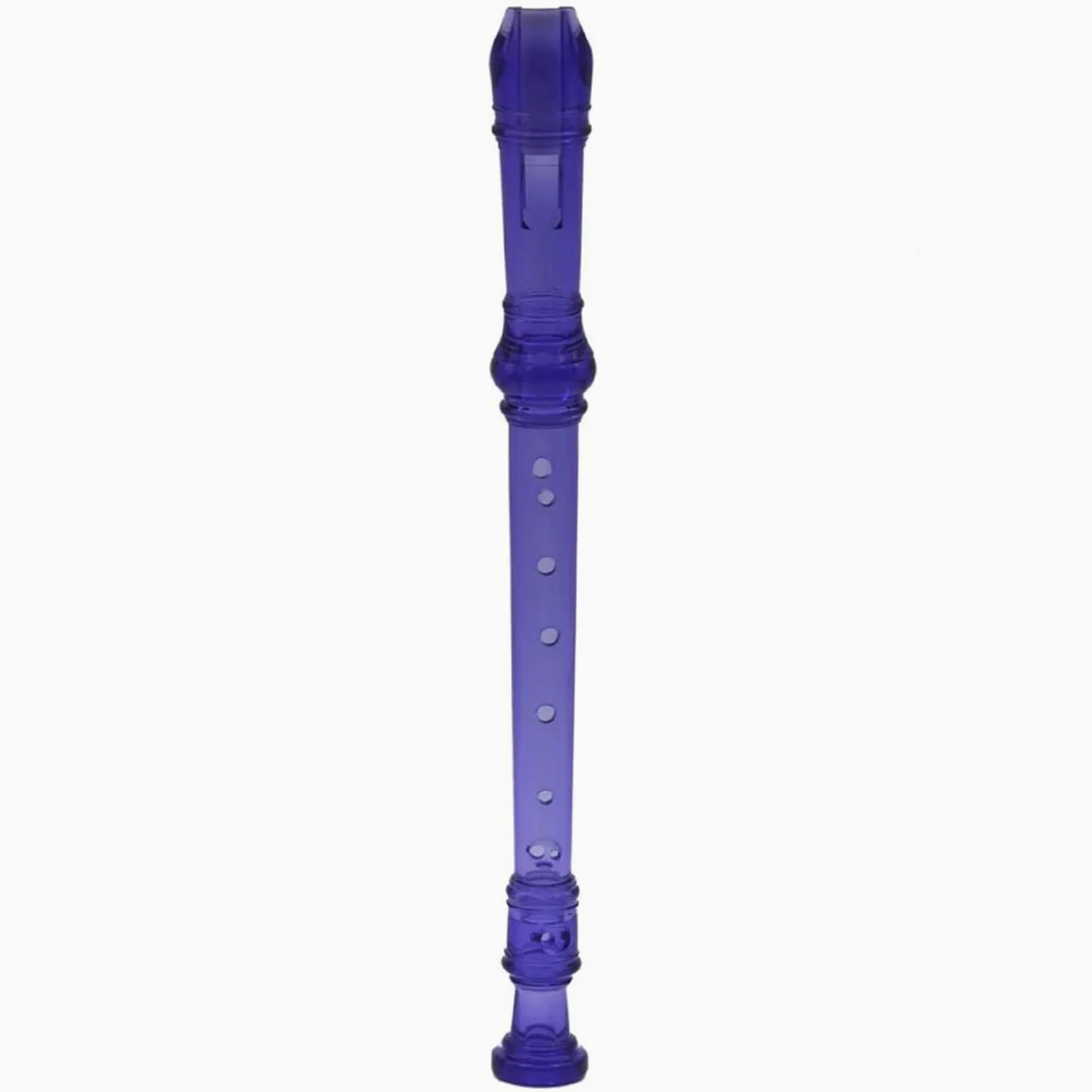 Flauto Dolce Professionale Registratore Acuti Staccabile In ABS (strumento A Fiato)(Blue)