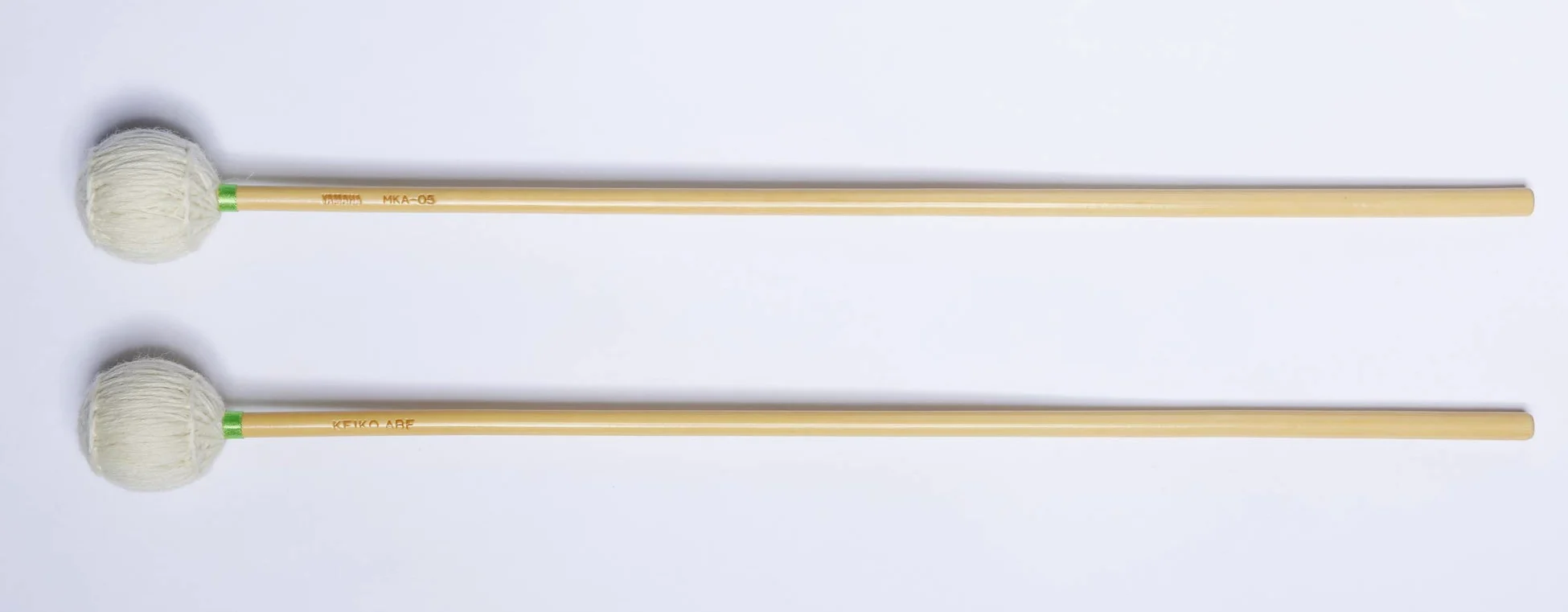 YAMAHA Mallet MKA 05 Battente per Marimba, Modello Keiko Abe Signature, in Rattan, Ø 30x23mm