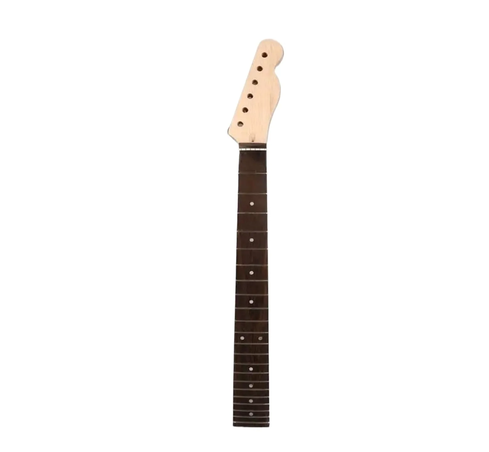 Manico Per Chitarra Baritono 22 Tasti 30 Pollici Punti Intarsio Bolt On Style Manici Non Finiti Tastiera In Palissandro Acero Scala Lunga Fai Da Te Sostituzione Manico della Chitarra