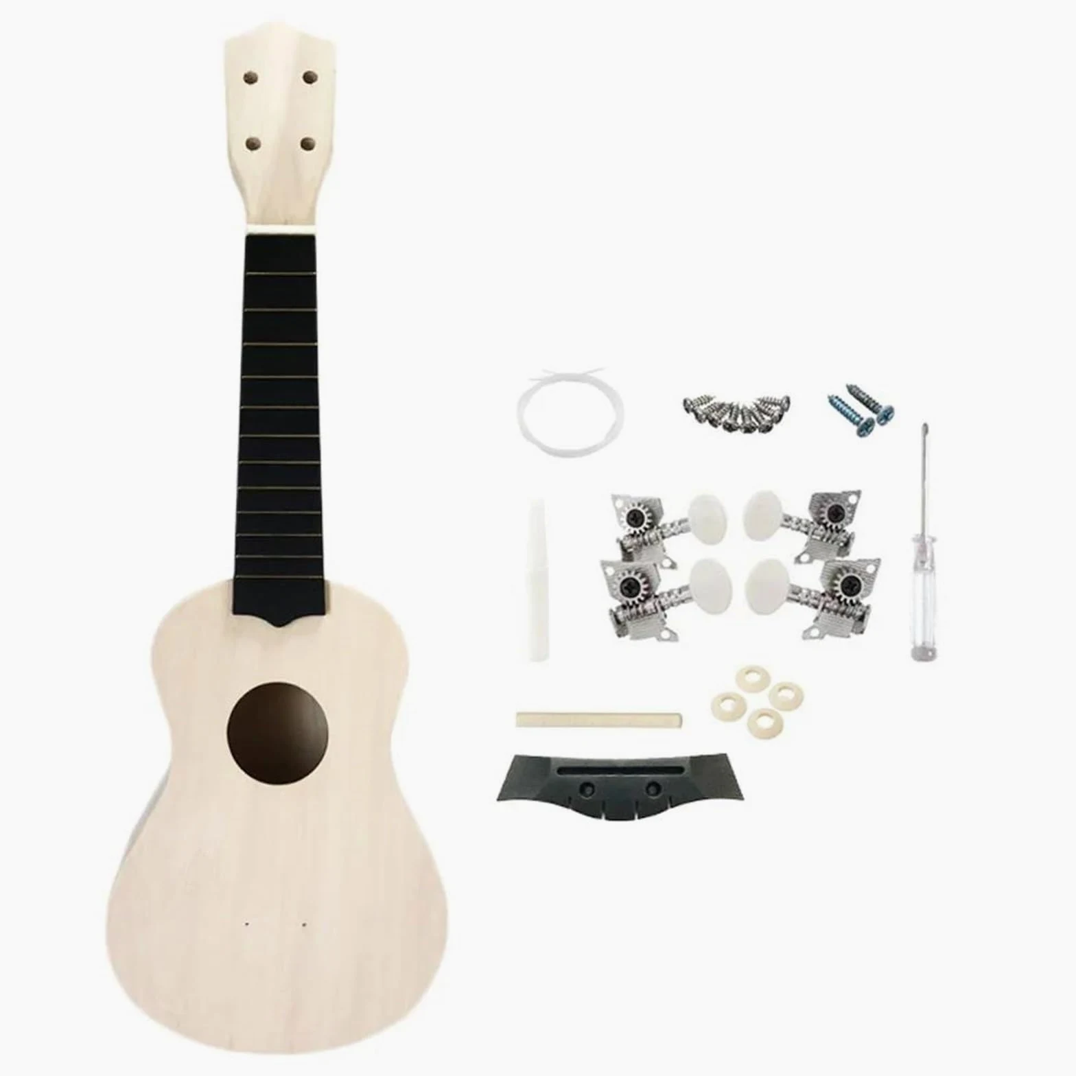 Ukulele per principianti Kit Di Materiali Per Ukulele Kit Di Strumenti Domestici Per Pittura A Colori Fai-da-te Creativi Fatti A Mano