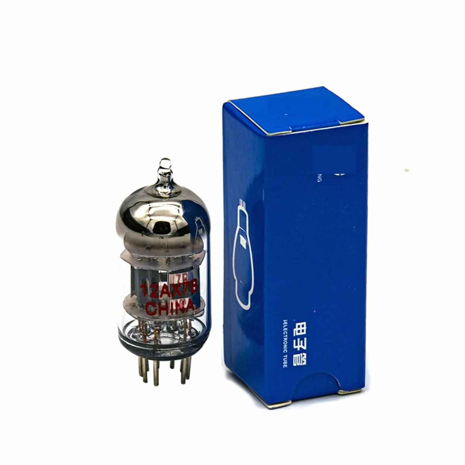 Il tubo 12AX7B 12AU7 sostituisce ECC83/ECC82/6N4 for il preamplificatore a valvole HIFI preamplificatore fai da te amplificatore audio(12AU7,2 pcs)